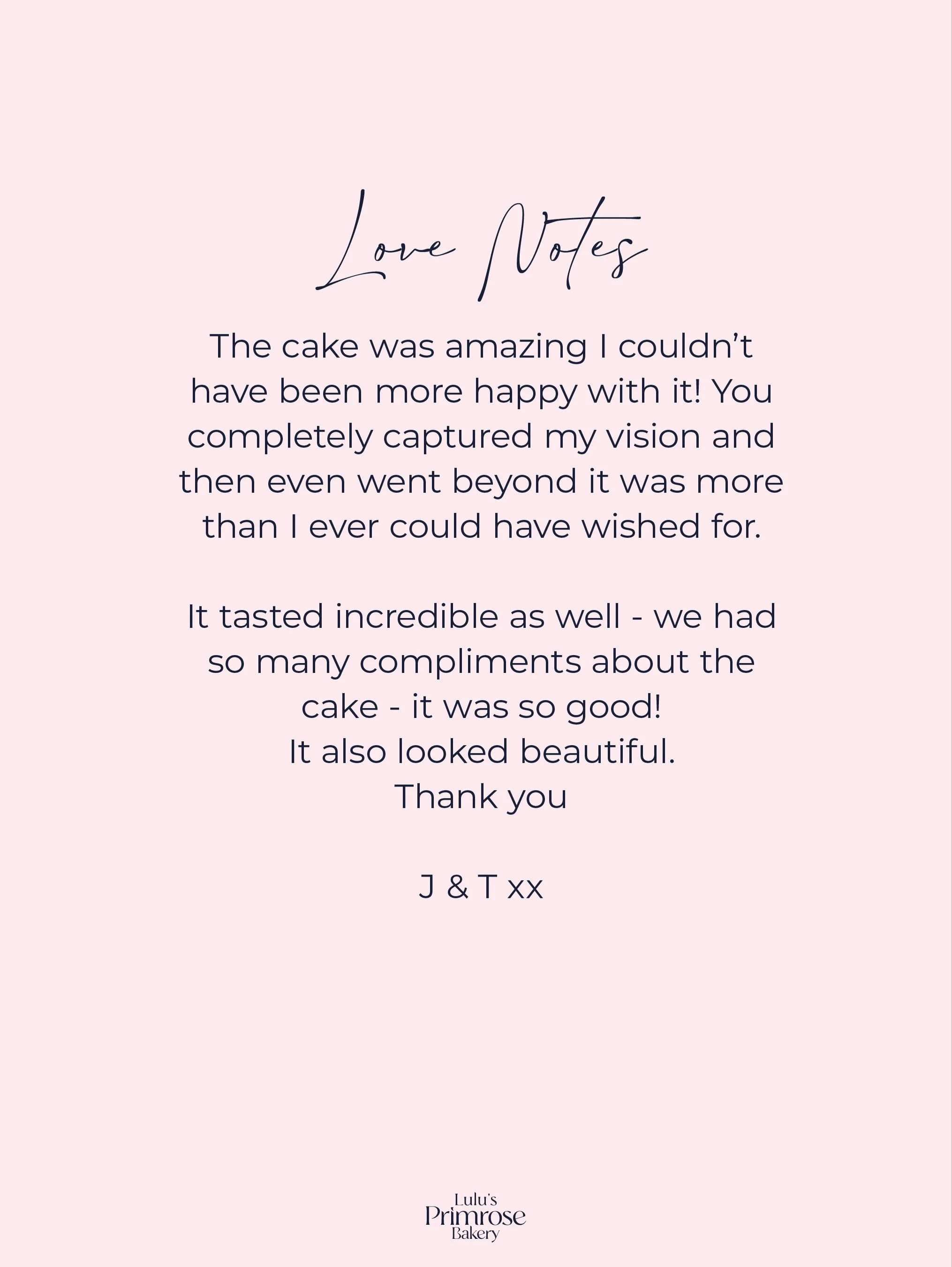 One of my favourite parts of creating a wedding cake is taking a couple&rsquo;s ideas and turning them into something that feels even more beautiful than they imagined. Jessica came to me with a vision for her cake, and it was such a pleasure bringin