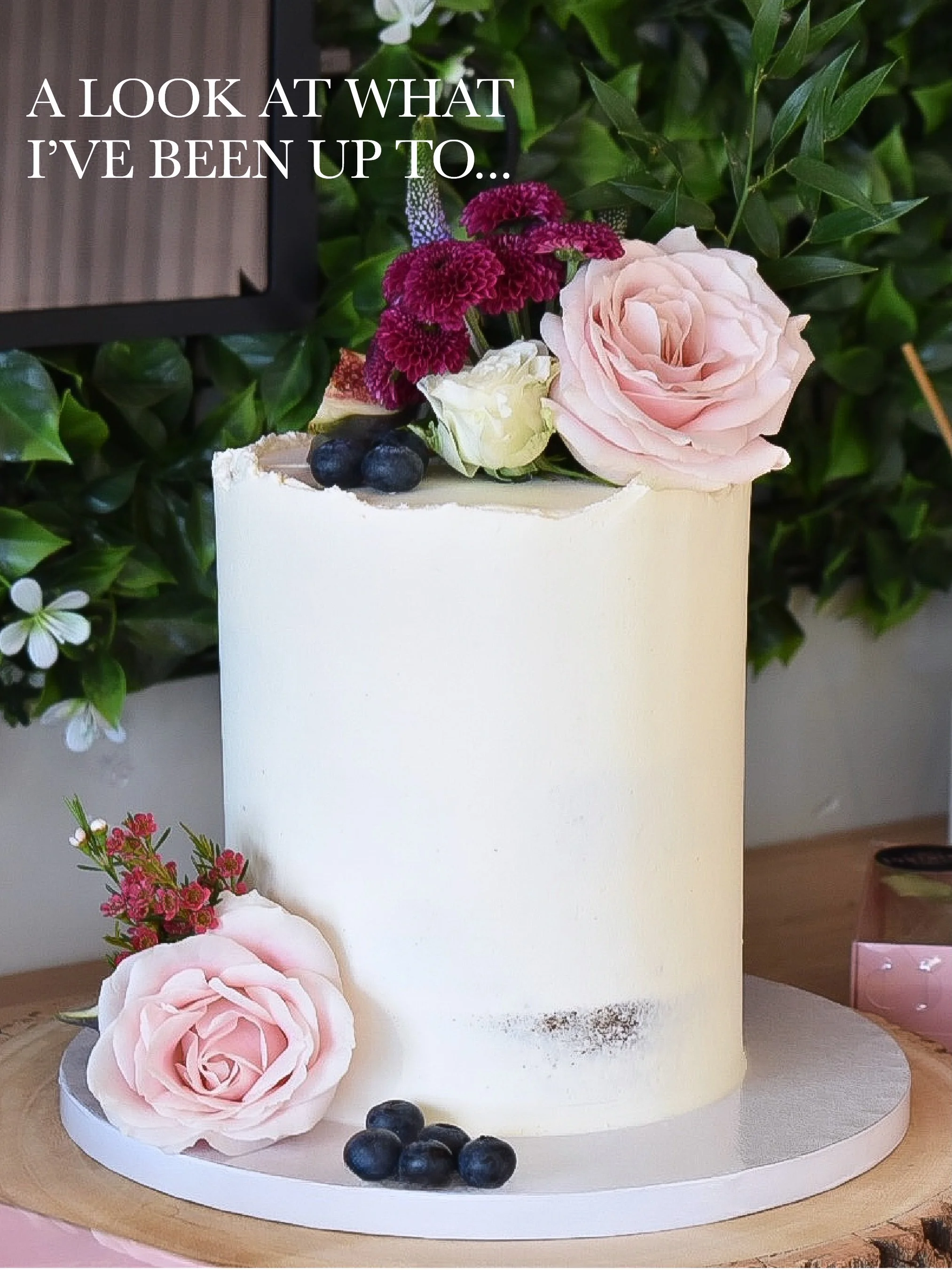 Elopement&rsquo;s, intimate weddings &amp; the quieter side of the season&hellip;

Now that the main summer wedding season has started to wind down, I&rsquo;ve been making quite a few cakes and sweet treats for smaller, more intimate celebrations - a