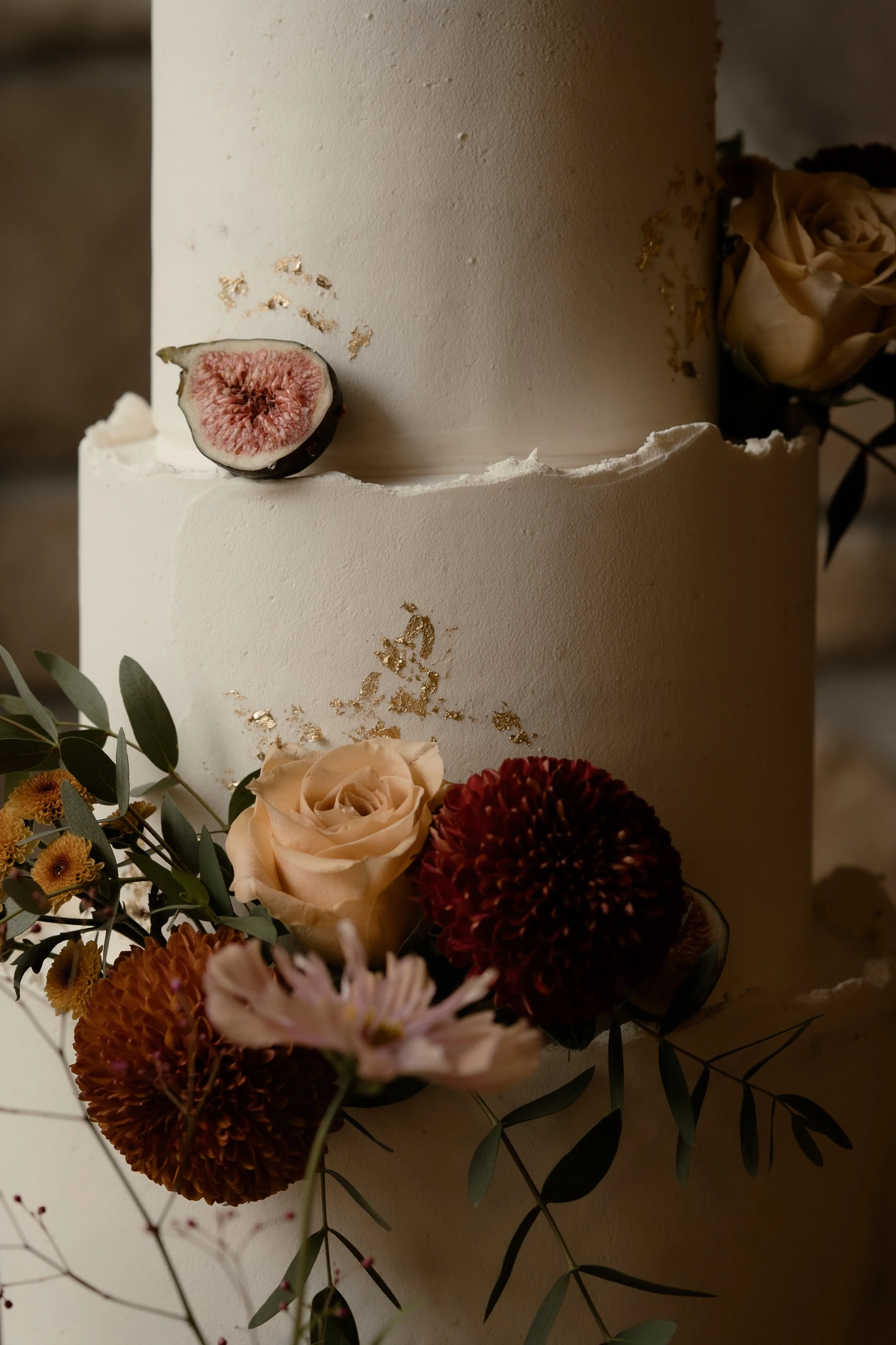 Buttercream bespoke wedding cake in Devon and Cornwall