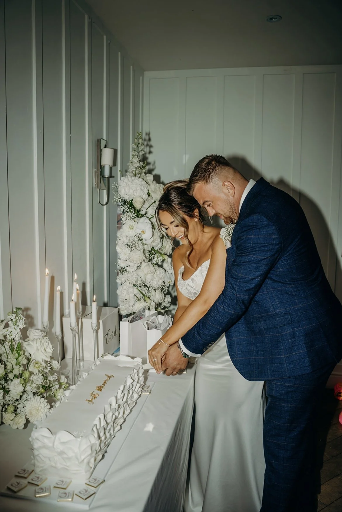 Recommended wedding cake supplier at Harbour Hotel, Salcombe