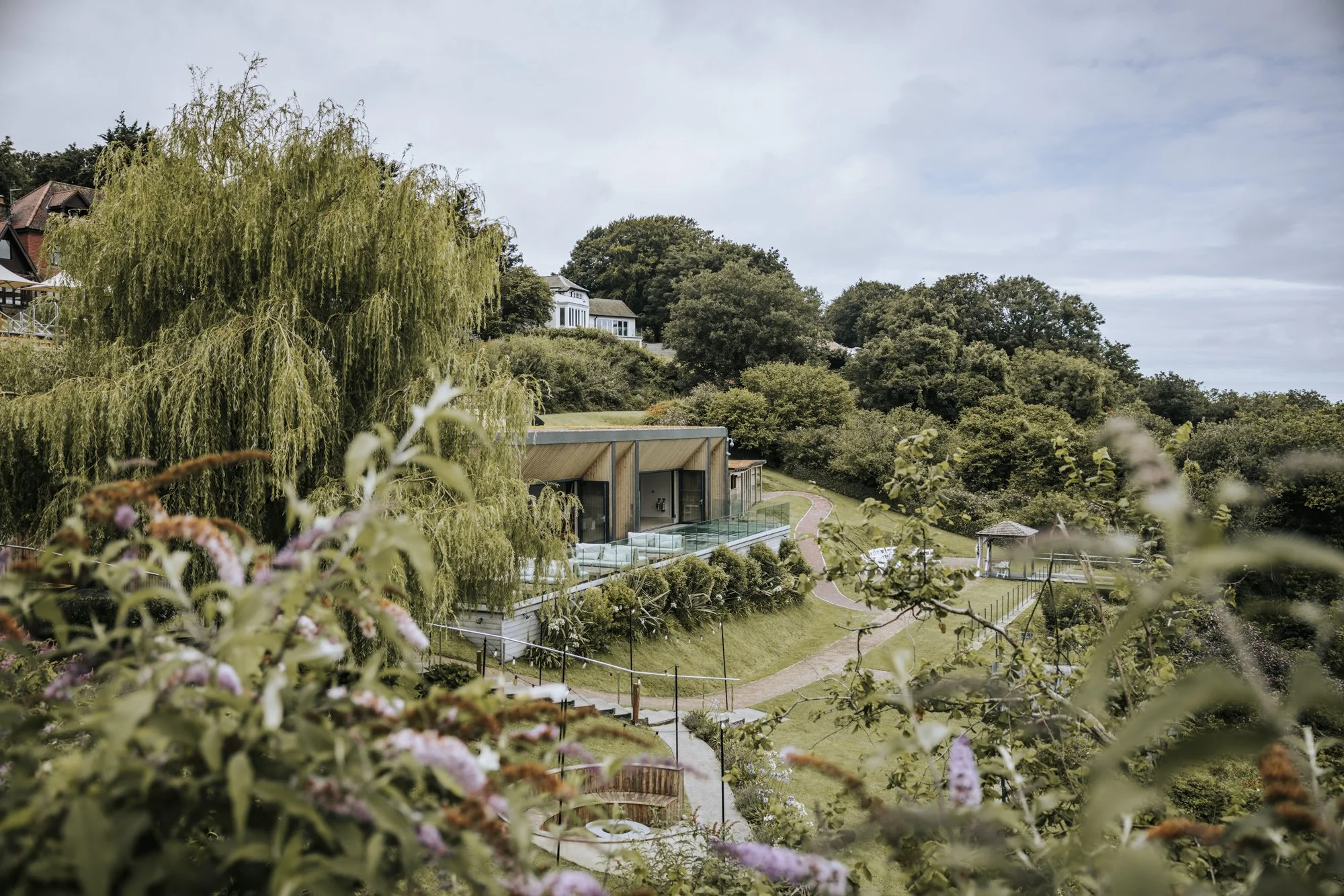 Sandy Cove Hotel clifftop ceremony with sea views in Ilfracombe, North Devon