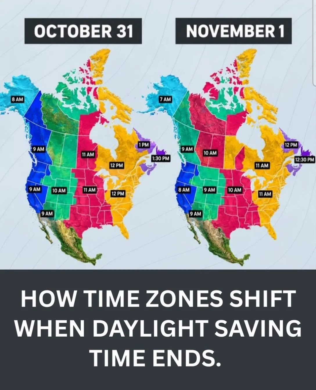 Daylight saving happens on November 1, but&nbsp;not everyone in North America is changing their clocks this year. For global teams and relocating families, even a one-hour shift can throw off calls, deadlines, and flights. 

Worth a quick check befor