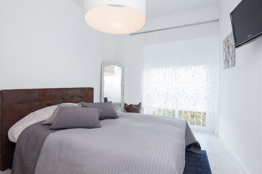 Projeto de Design de Interiores e Remodelação de Apartamento em Carnaxide.
Perspetiva de Suite.
