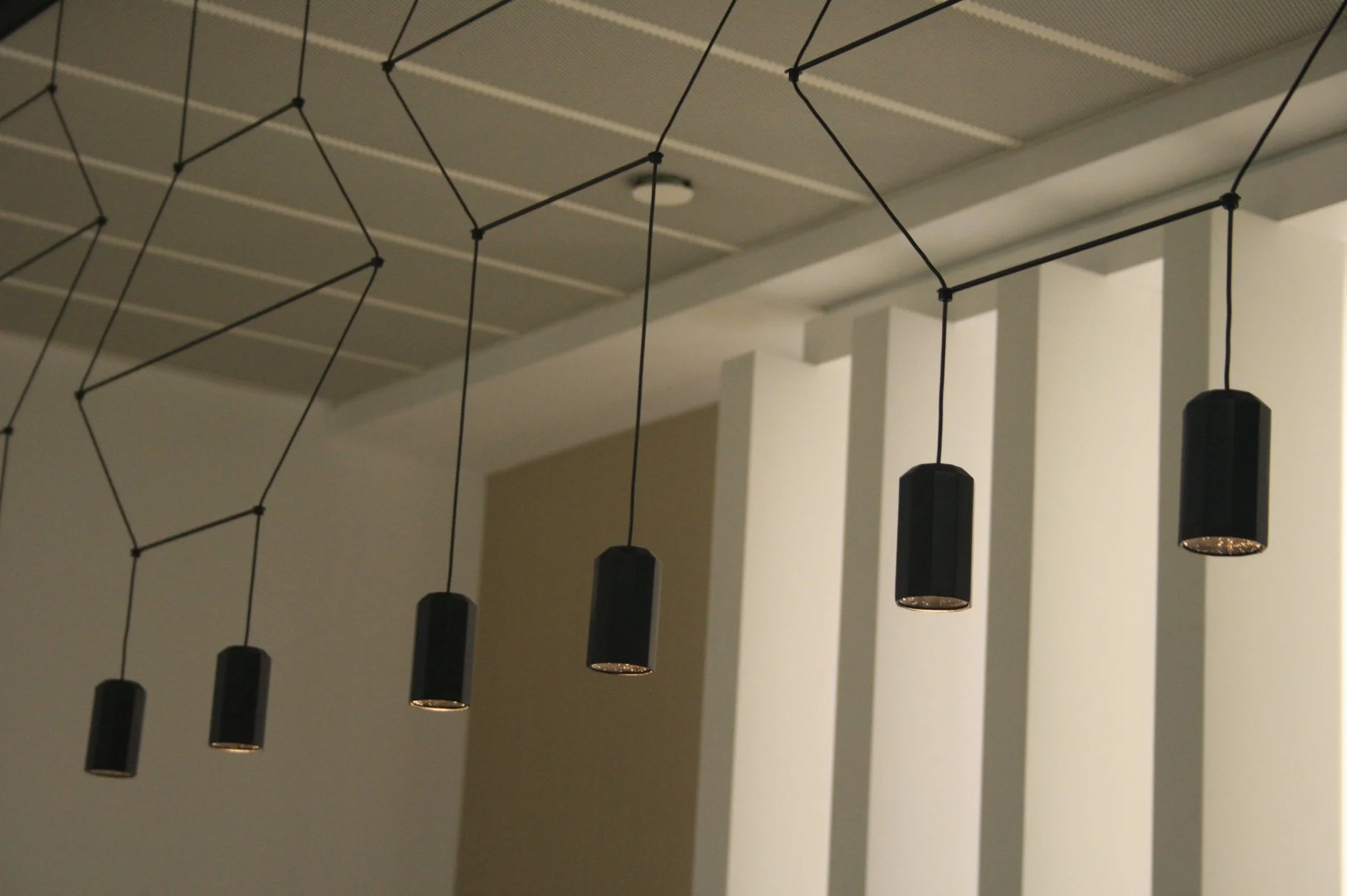 Candeeiro suspenso (recepção)