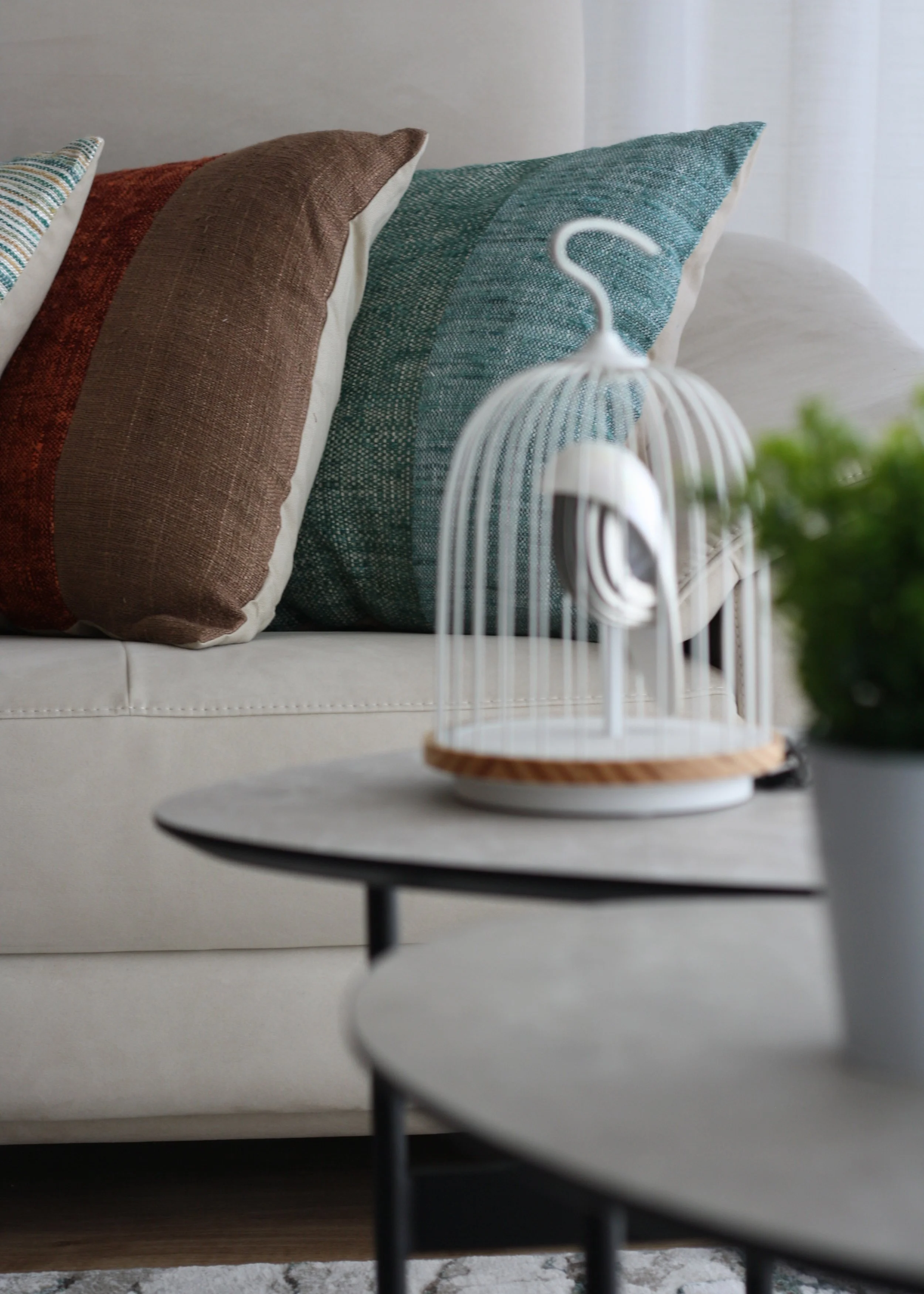 Decoração sala Estar | Pormenor Candeeiro