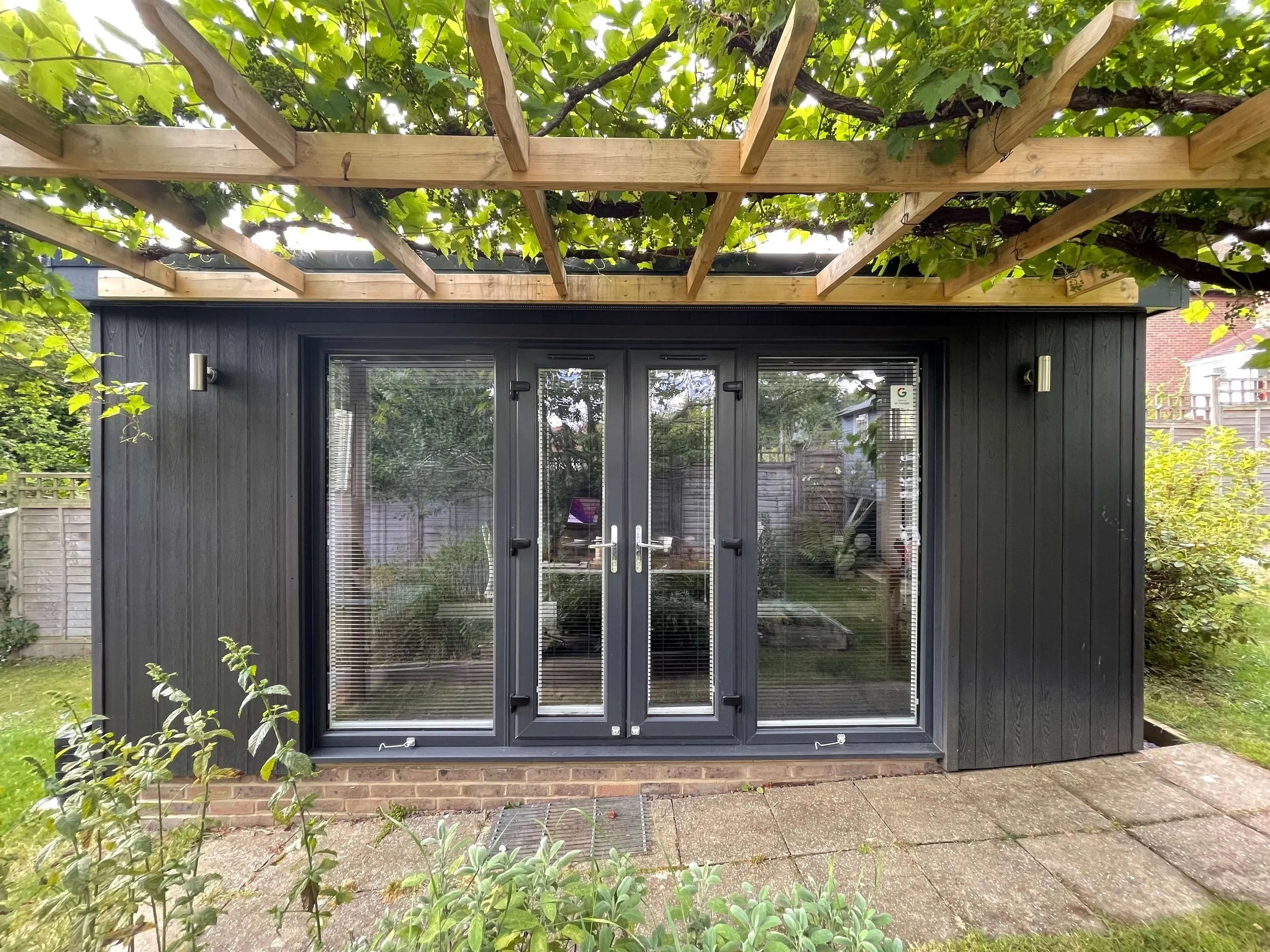 Garden office &amp; handmade shed