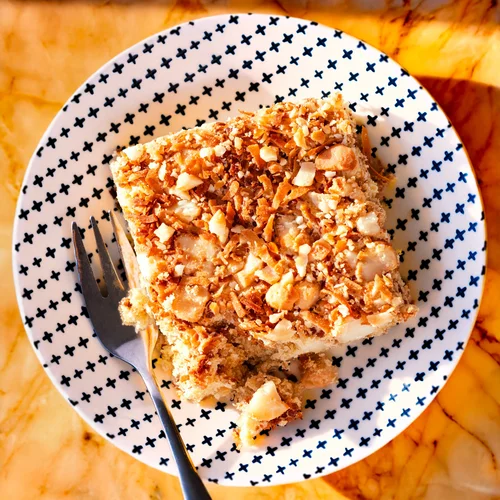 Coconut Banana Blondies
