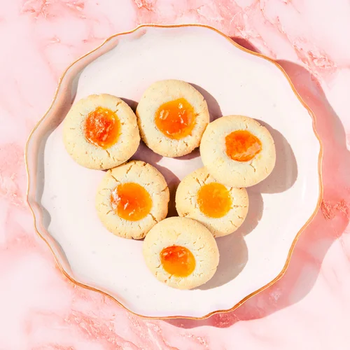 Apricot Thumbprint Cookies