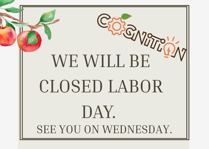 Closed for Labor Day