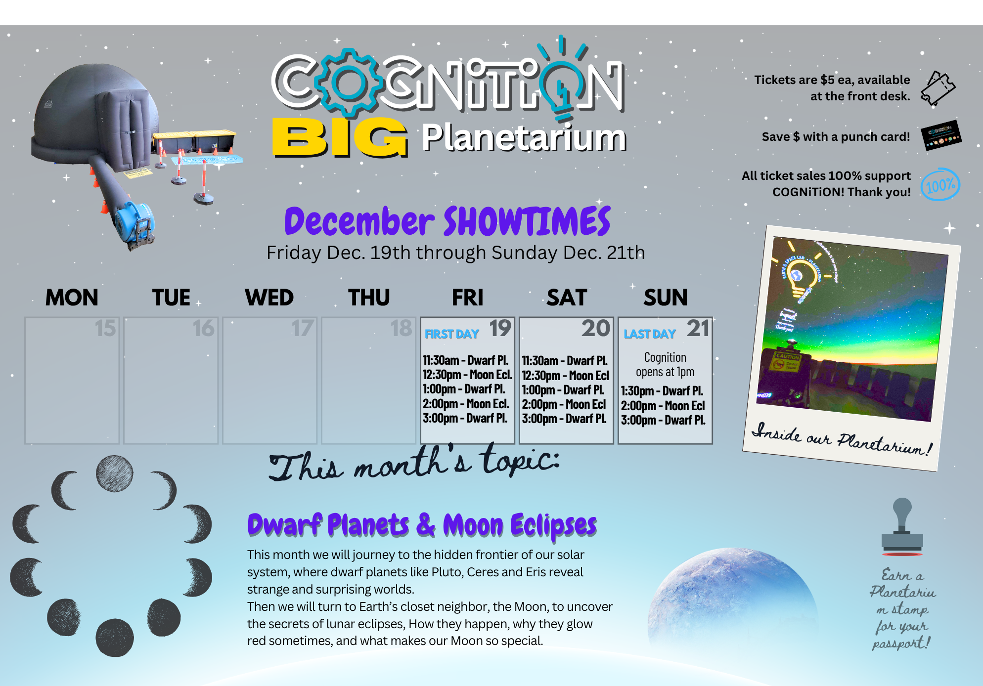 Planetarium Weekend 