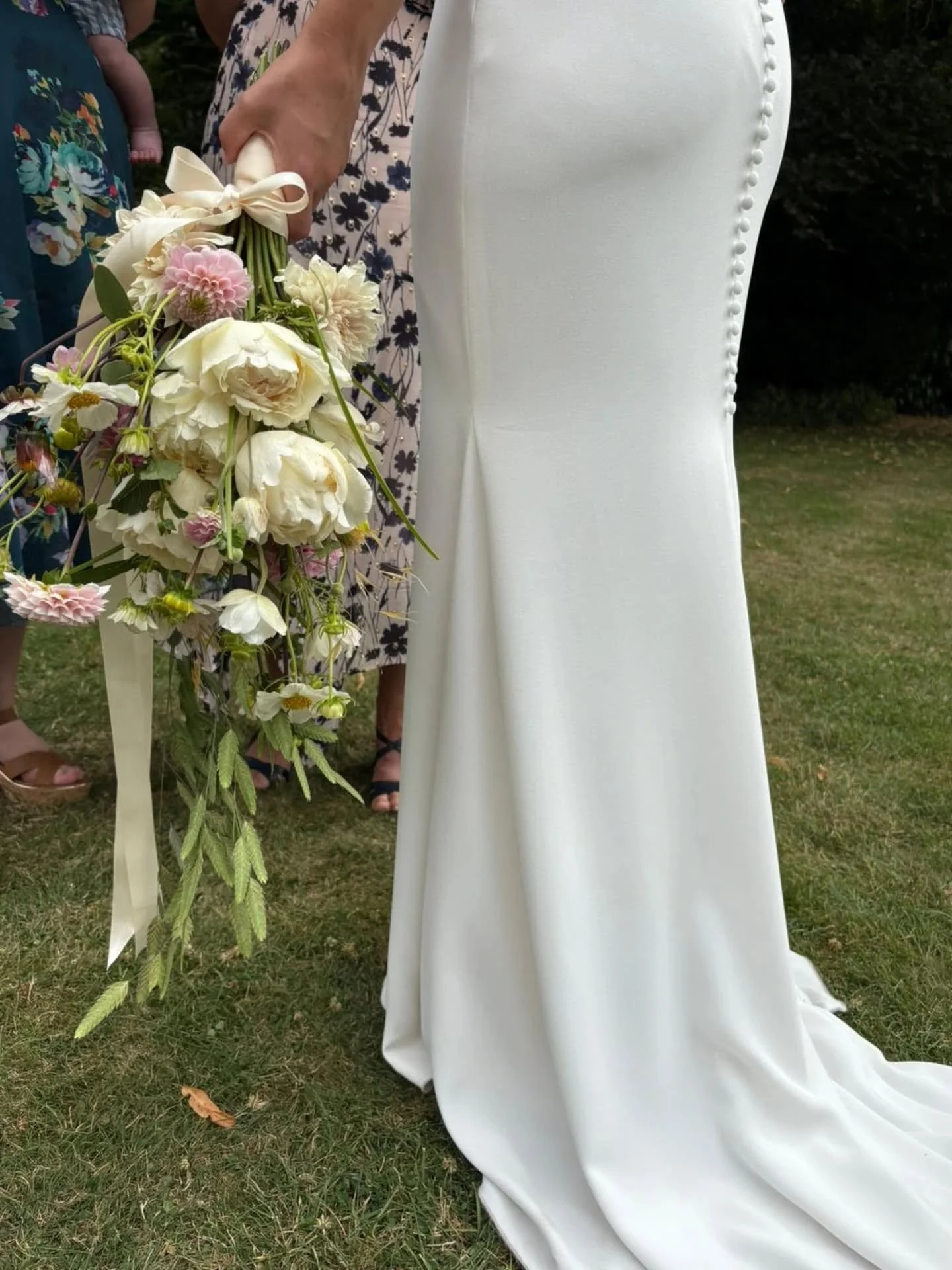 gall &amp; gall the phone cameras edition 💐

1. @ren.regan this is still my favourite shot
2. the dinner table the next morning. My amazing sisters-in-law did the flowers arranging with @norfolkflowerfarm flowers
3. Scampi fries post-ceremony!
4. Pr