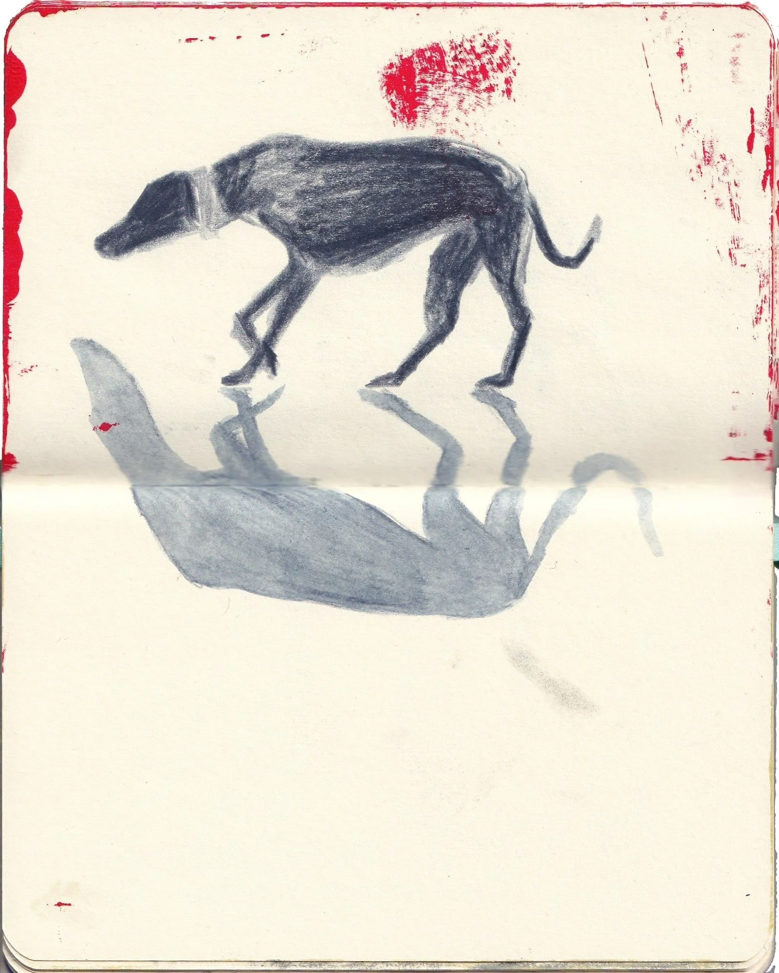 Long boi, long shadow

 #longboi #greyhound #greyhounds #greyhoundlove #sketchbook #sketchbookdrawing #fabercastell #hound #dog