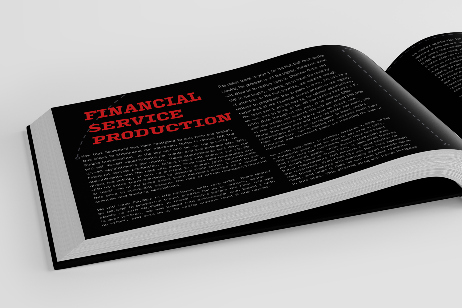 State Farm Business Plan - Financial Service Production