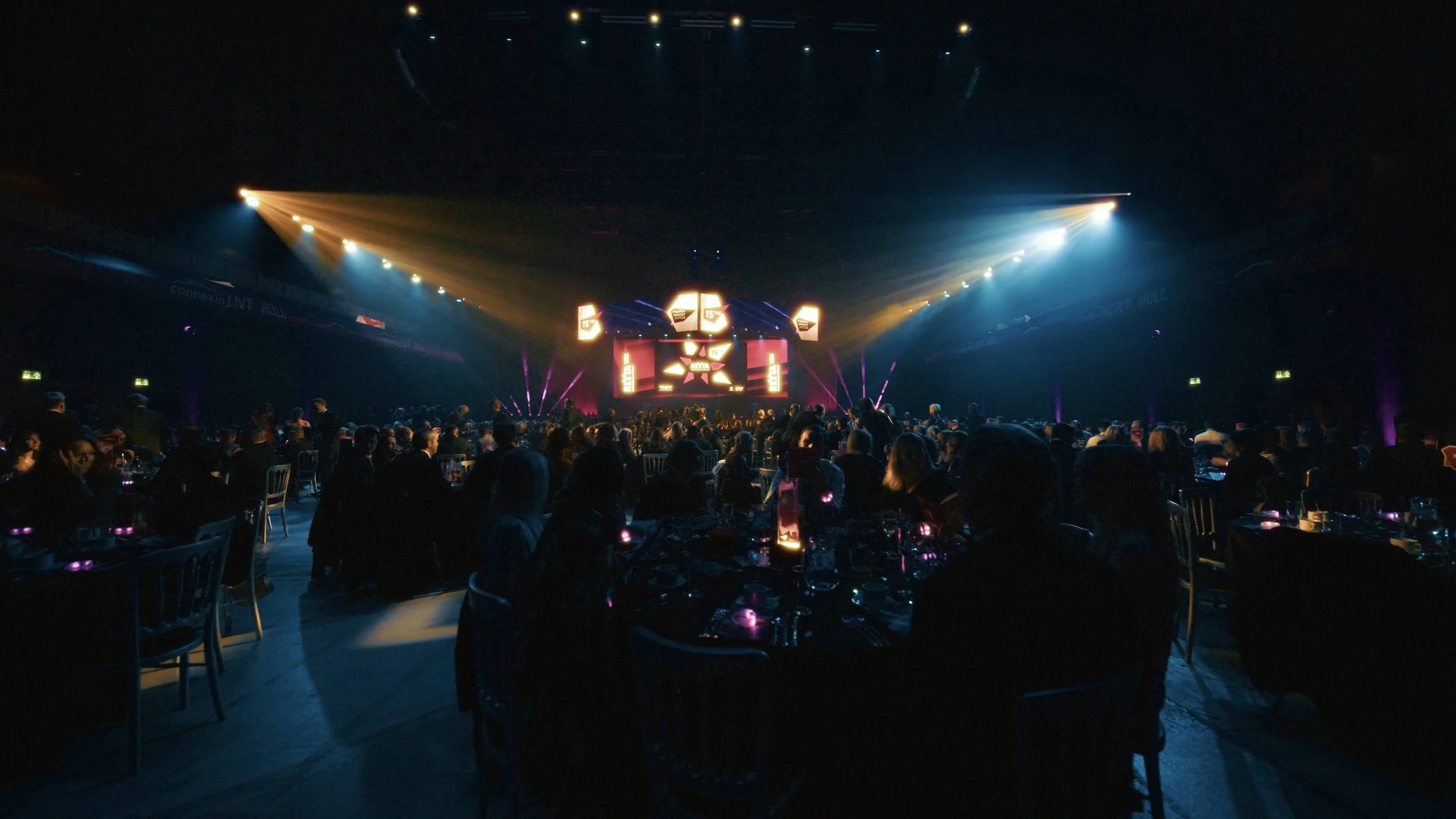 Corporate event lighting 