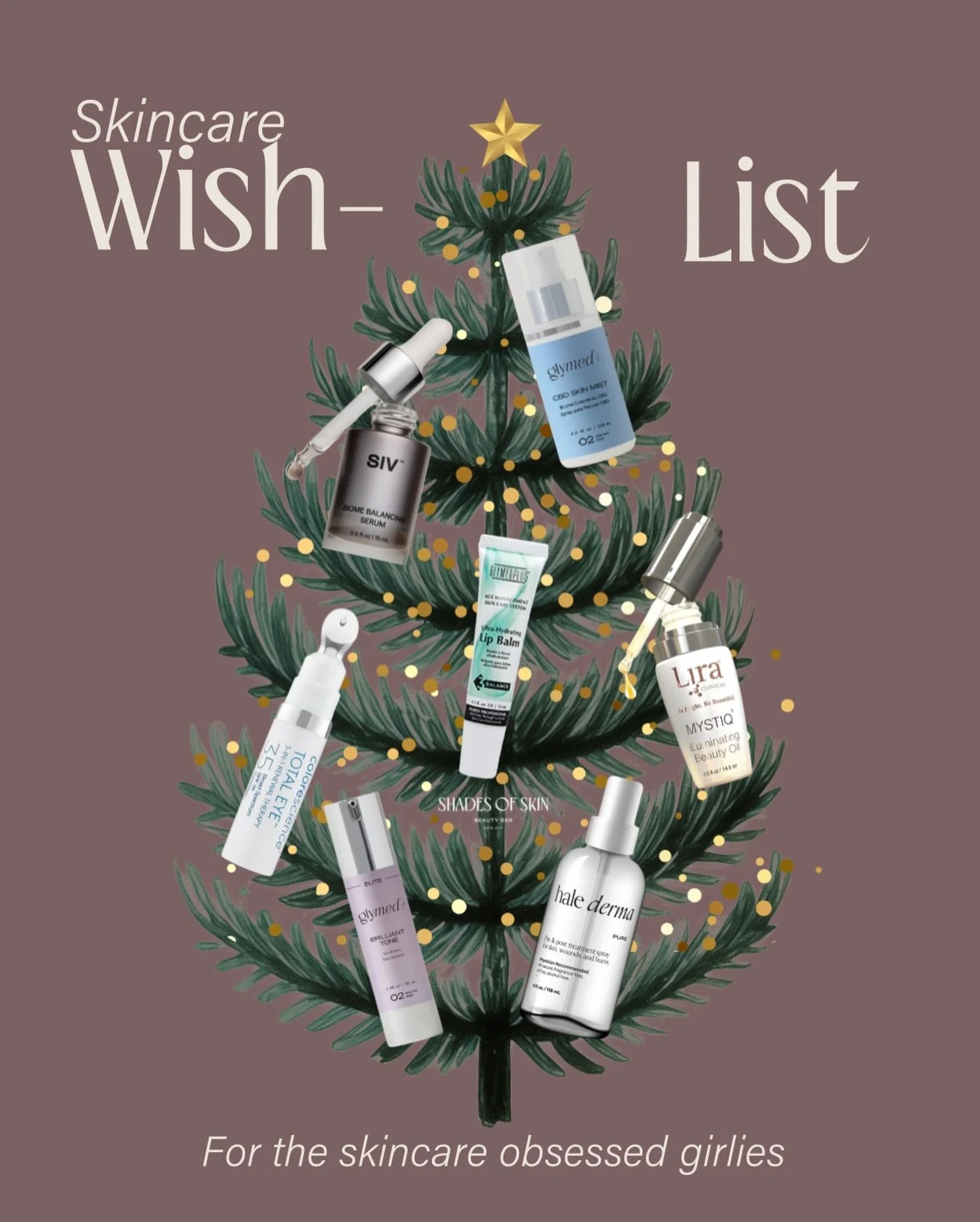 My kind of holiday wishlist ✨Just a few of our favs 💛

Skin-supportive, barrier-loving, &amp; chosen with care, because healthy skin is always the goal.

Intentional skincare, always.

Shop now using the link in our bio 🛍️

#skincare #vaughanesthet