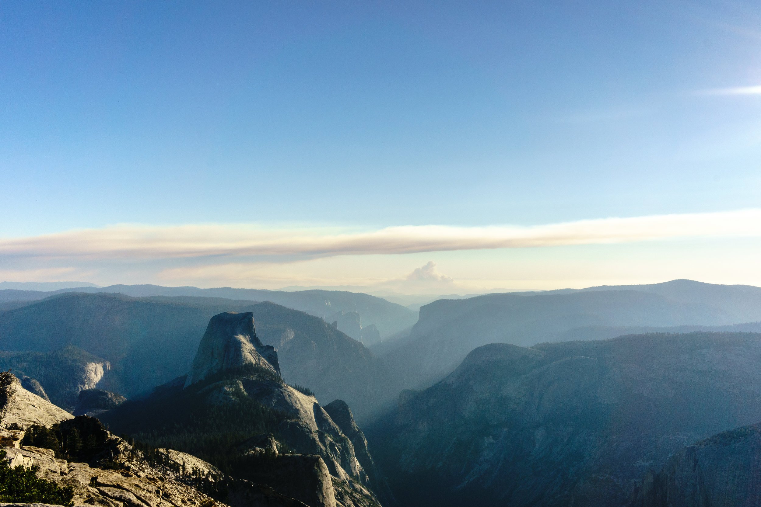  Half Dome as seen from Cloud's Rest 