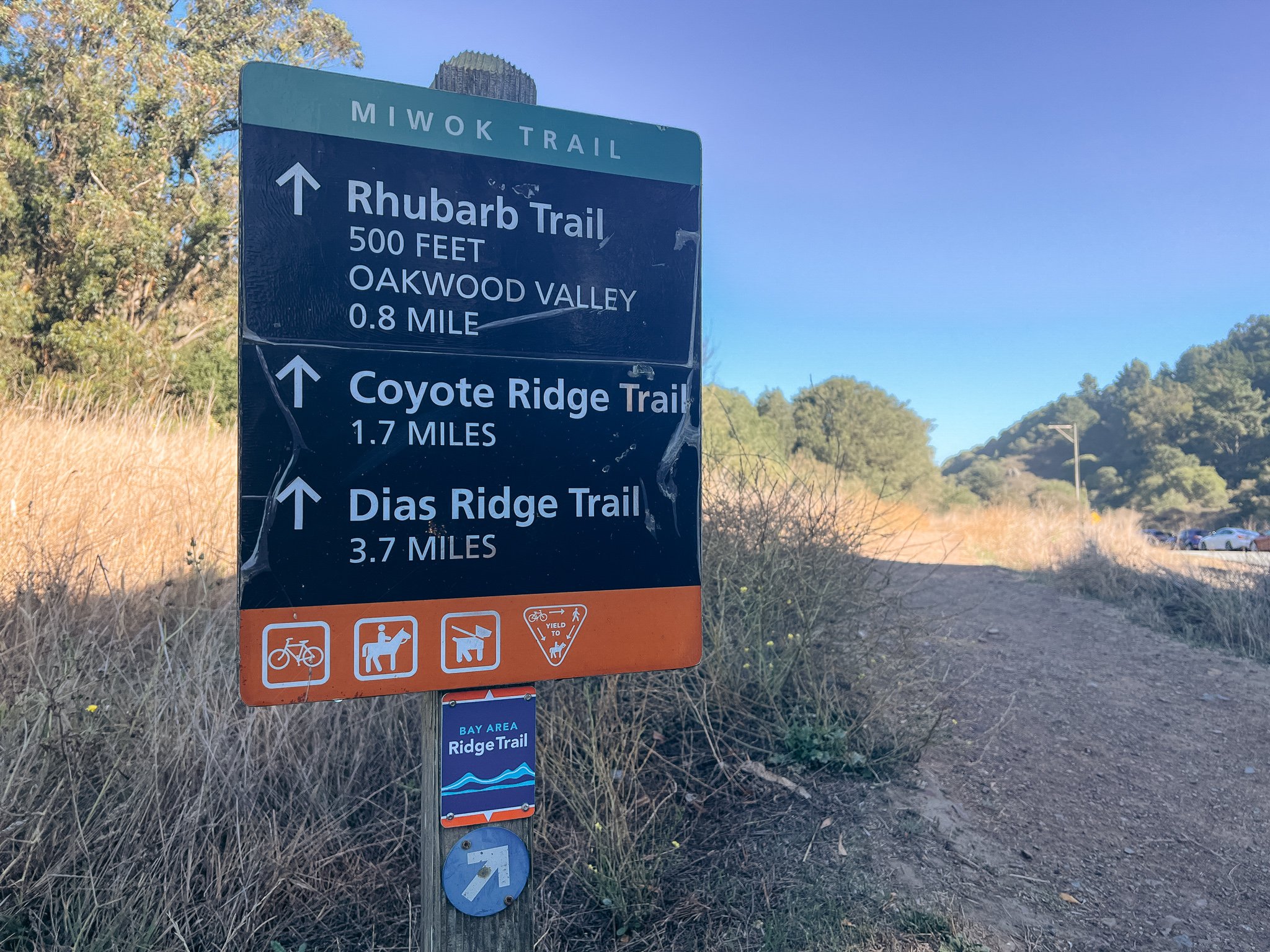  Miwok Trail entrance at Tennessee Valley 
