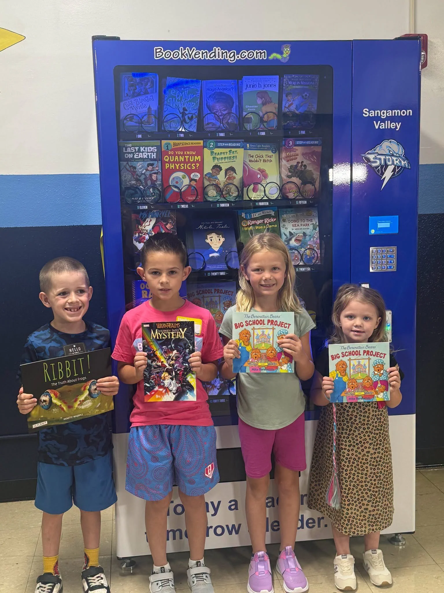 SVP Book Vending Machine
