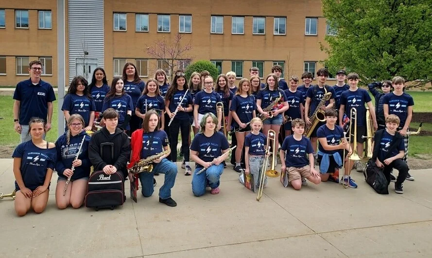 SVMS Band Performs at Music in the Parks