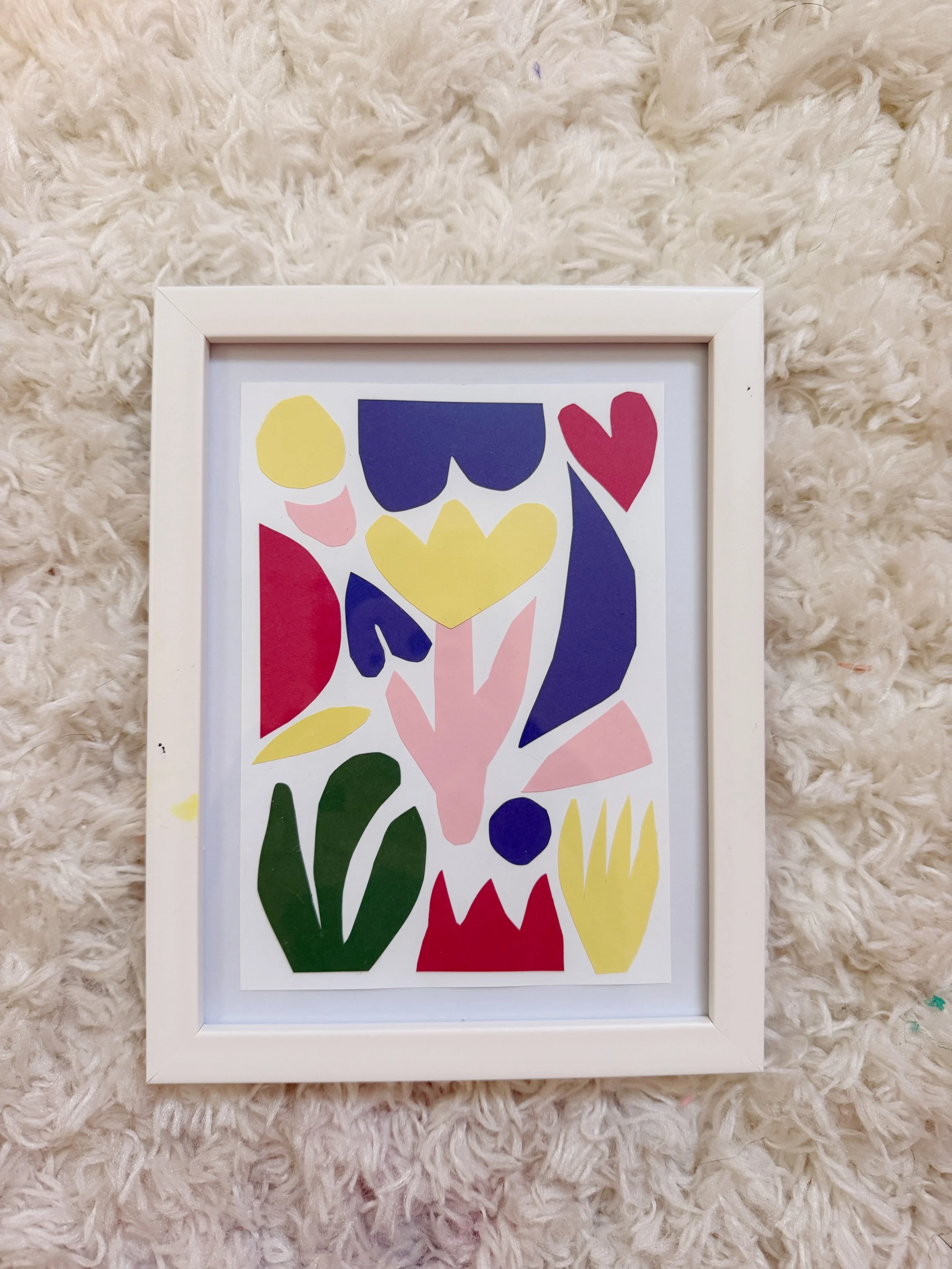 Abstract Tulip Paper Cut