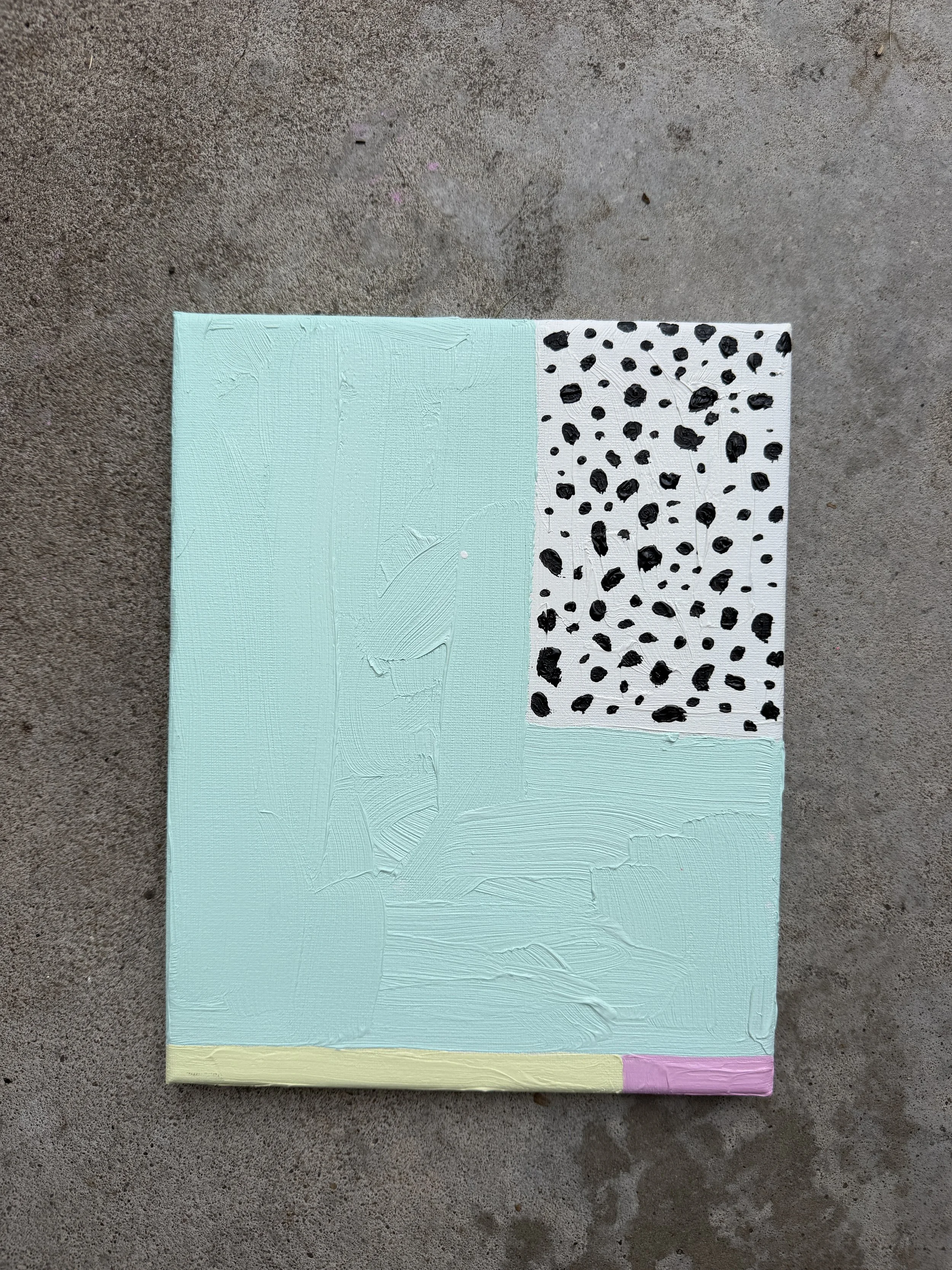 Cookies n Cream Ice Cream Color Block