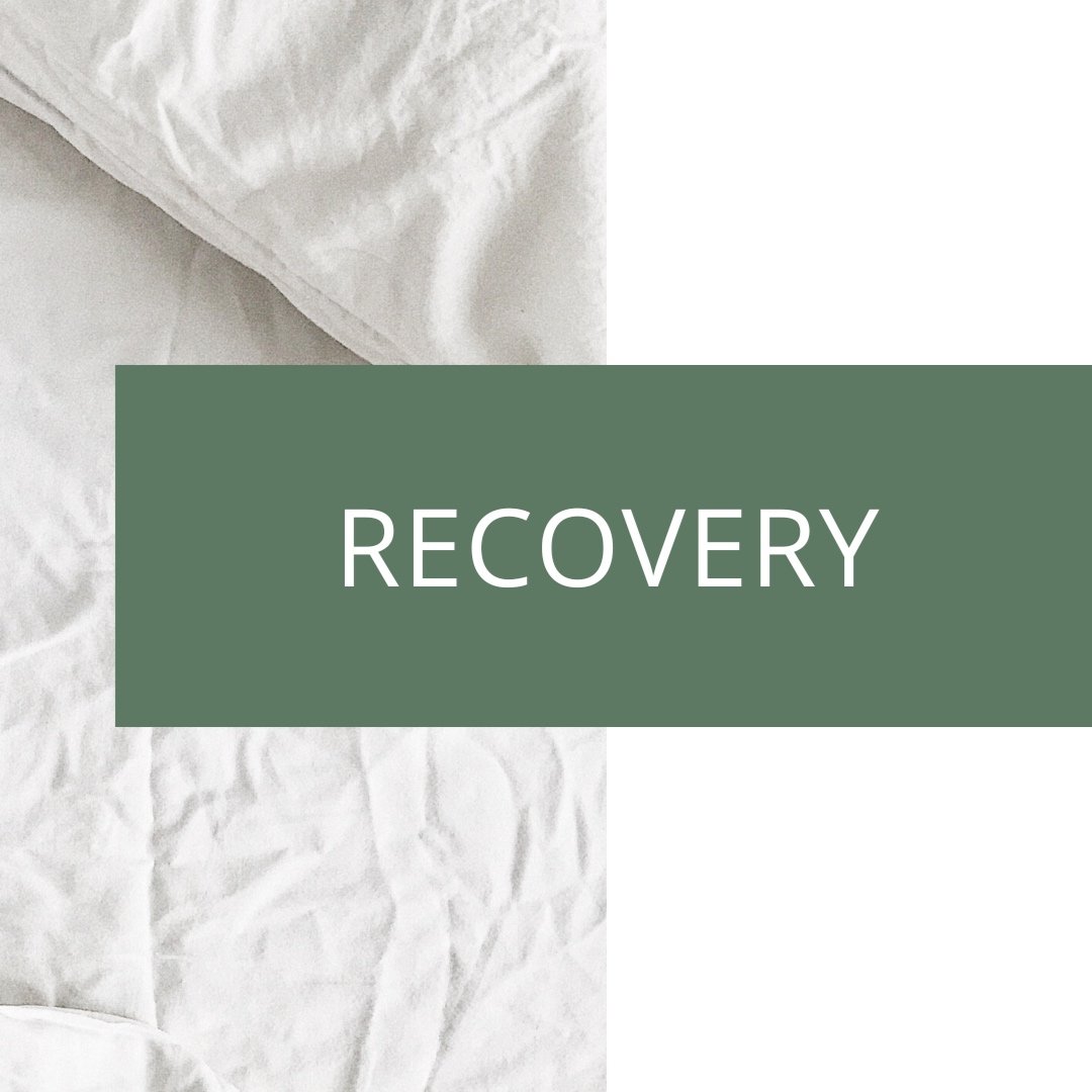 RECOVERY Sleep and recovery are essential after any competition. Your recovery routine has a big impact on your fitness and performance. Recovery after exercise is essential to muscle and tissue repair and strength building. Nut