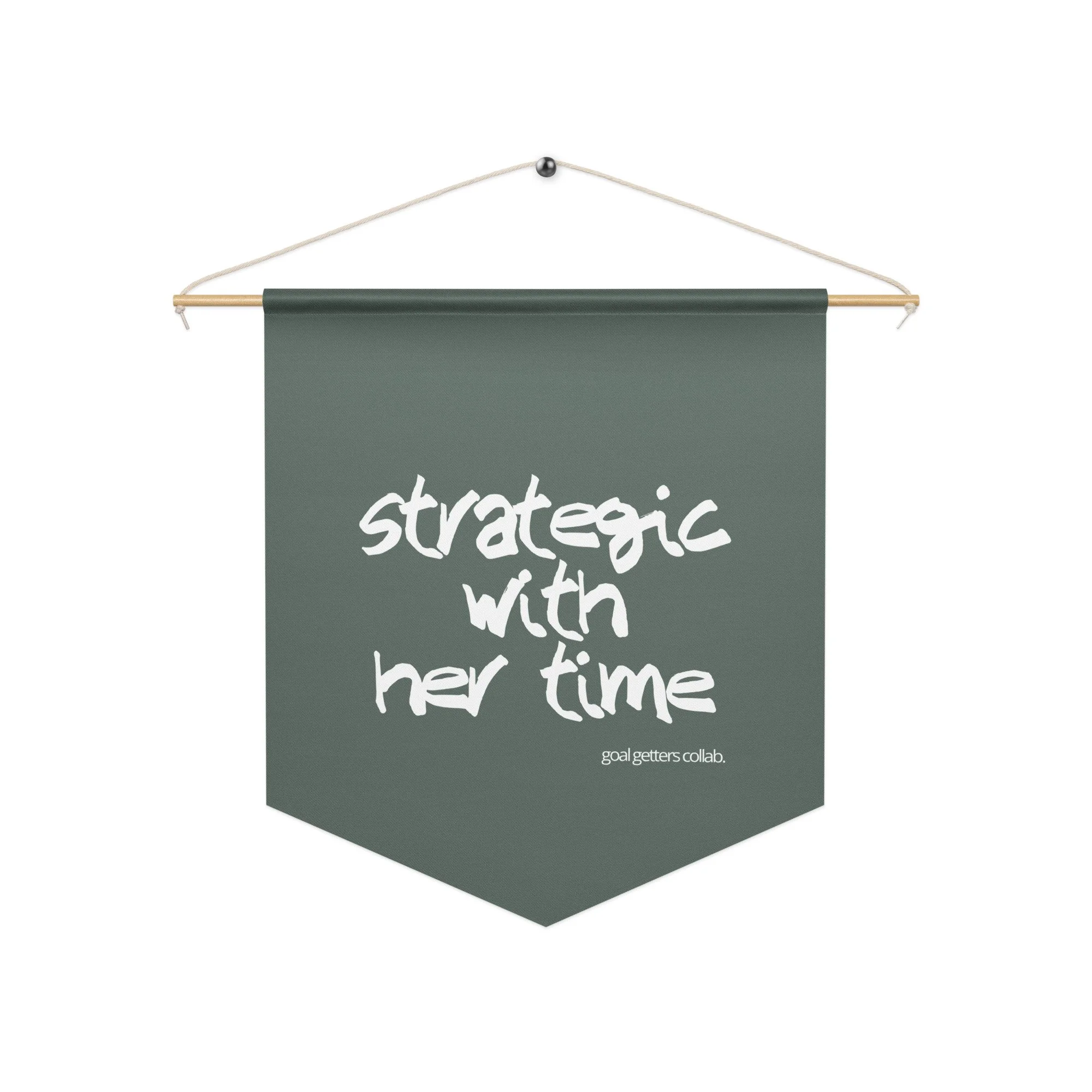 Strategic With Her Time Banner