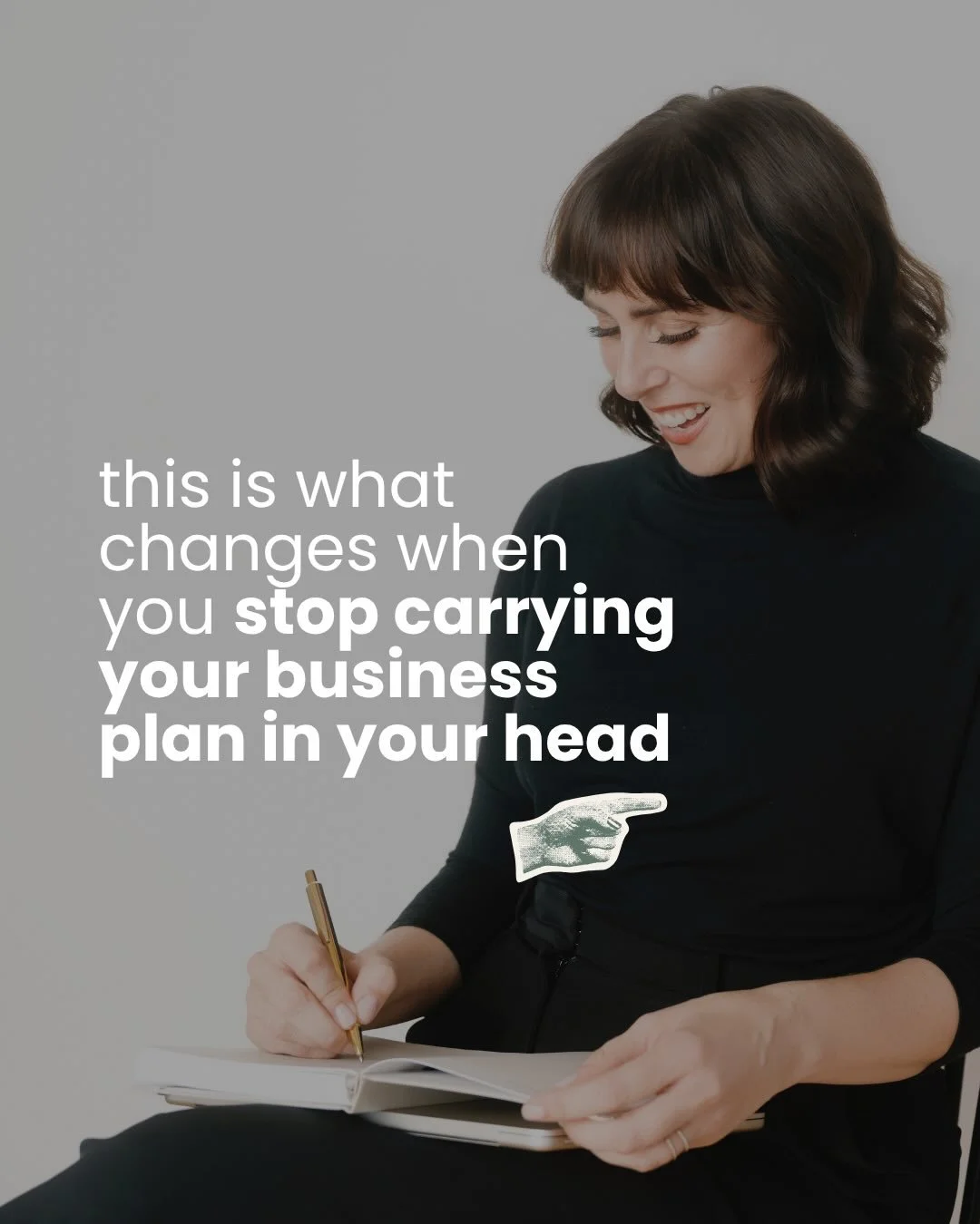 This is the thing nobody tells you when you&rsquo;re building a business: it&rsquo;s not your ideas holding you back, or your capability. It&rsquo;s the mental load of trying to carry everything in your head with no written plan and no one to hold yo