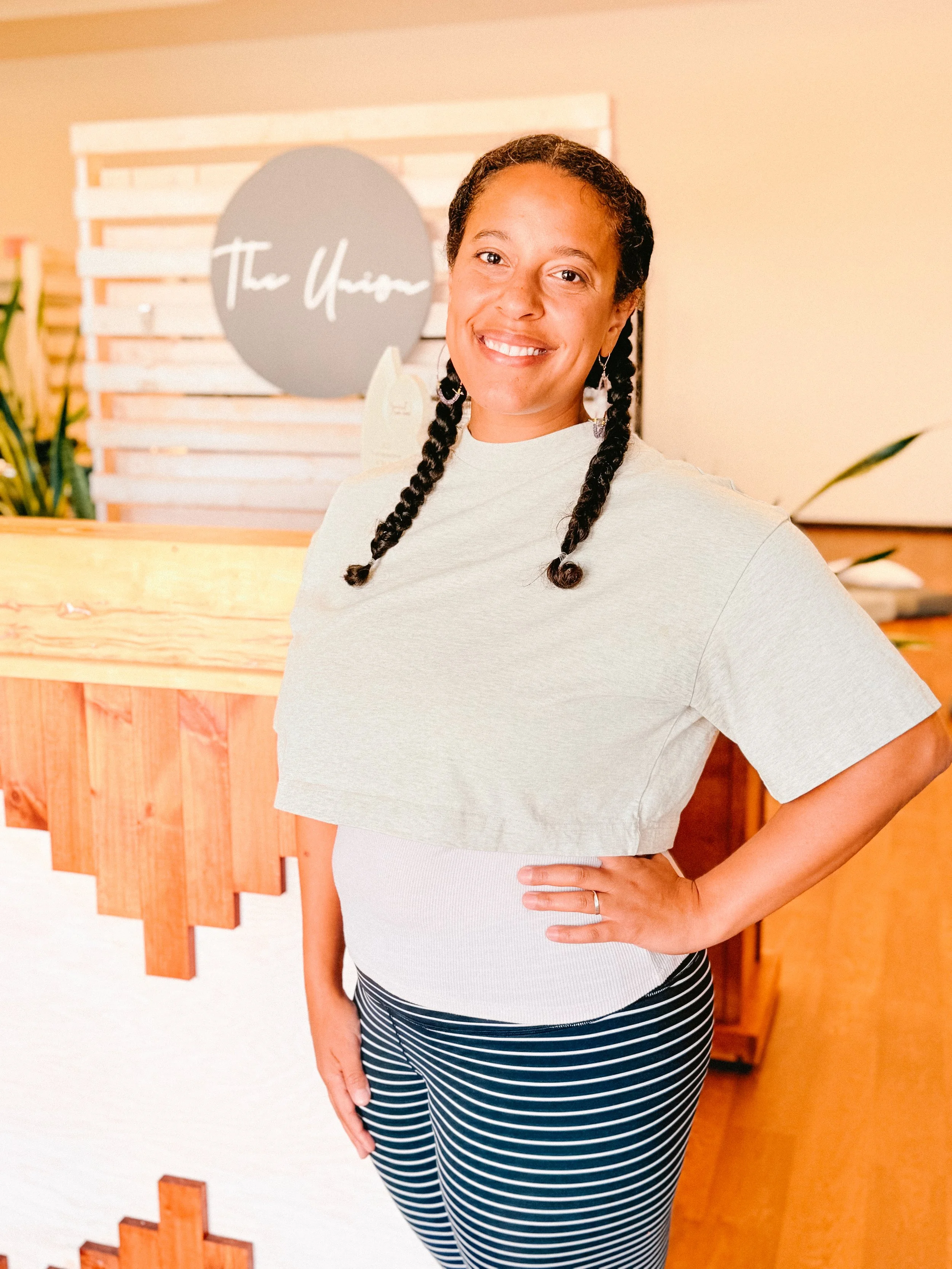 Amanda Flutur, yoga instructor at The Union, Wellness Boutique