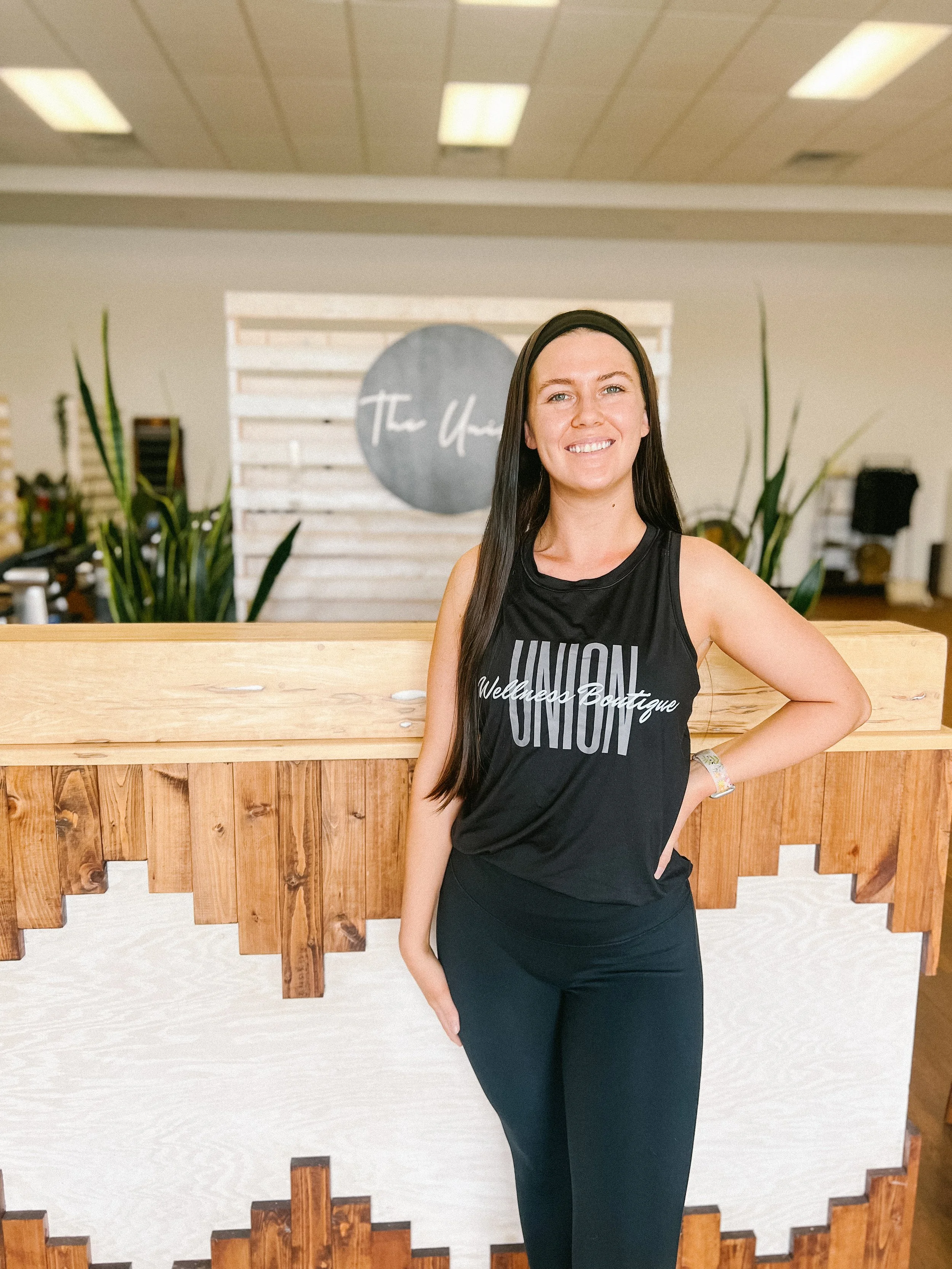 Sunny is a personal trainer at The Union, Wellness Boutique in Plymouth, IN