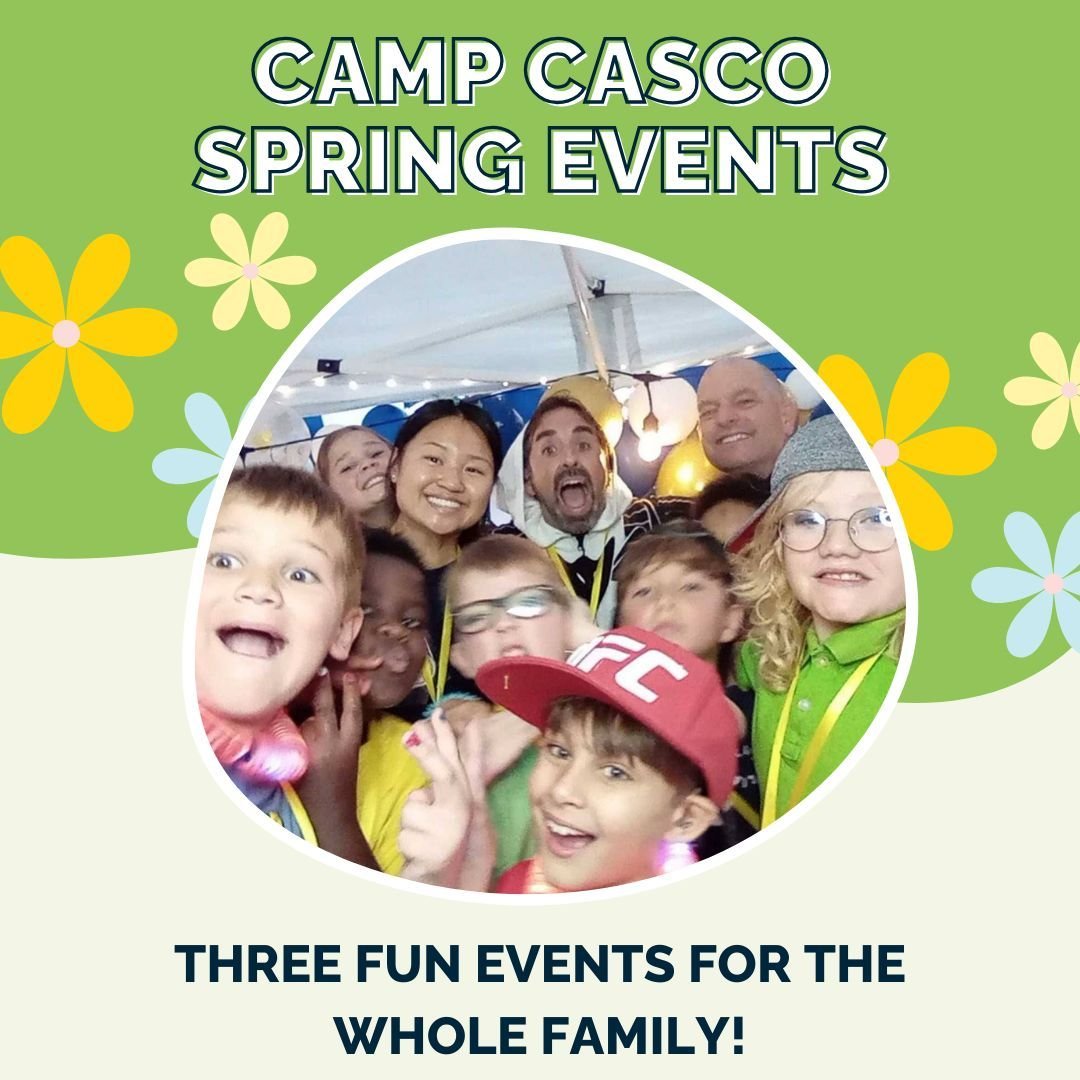 Spring is here 💐 and we're ready to celebrate! Join us for one (or all!) of our spring events. All our events are family-friendly and FREE for all our camp families. RSVP for all our events with the #LinkInBio: 

🎮 Awesome Apex Adventure: Join Camp