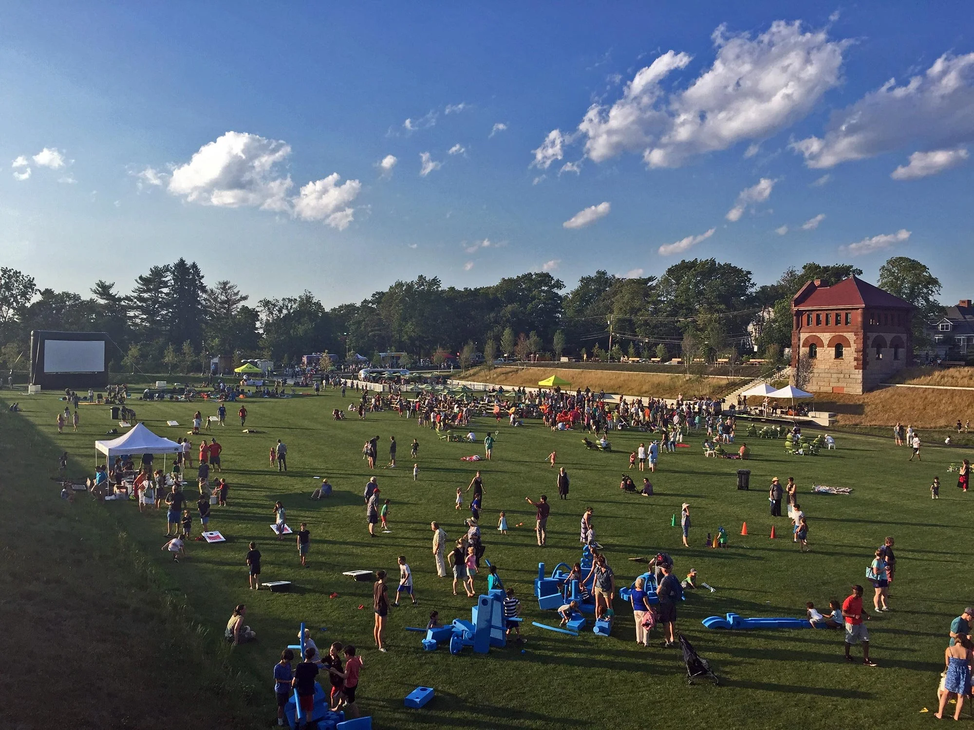 Fisher Hill Reservoir Park Opening