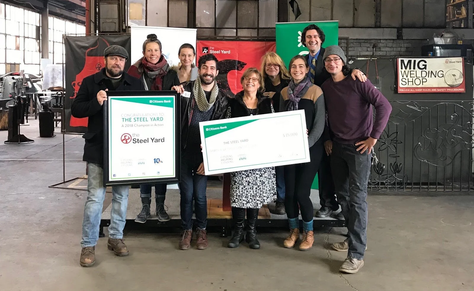 Champion in Action: The Steel Yard