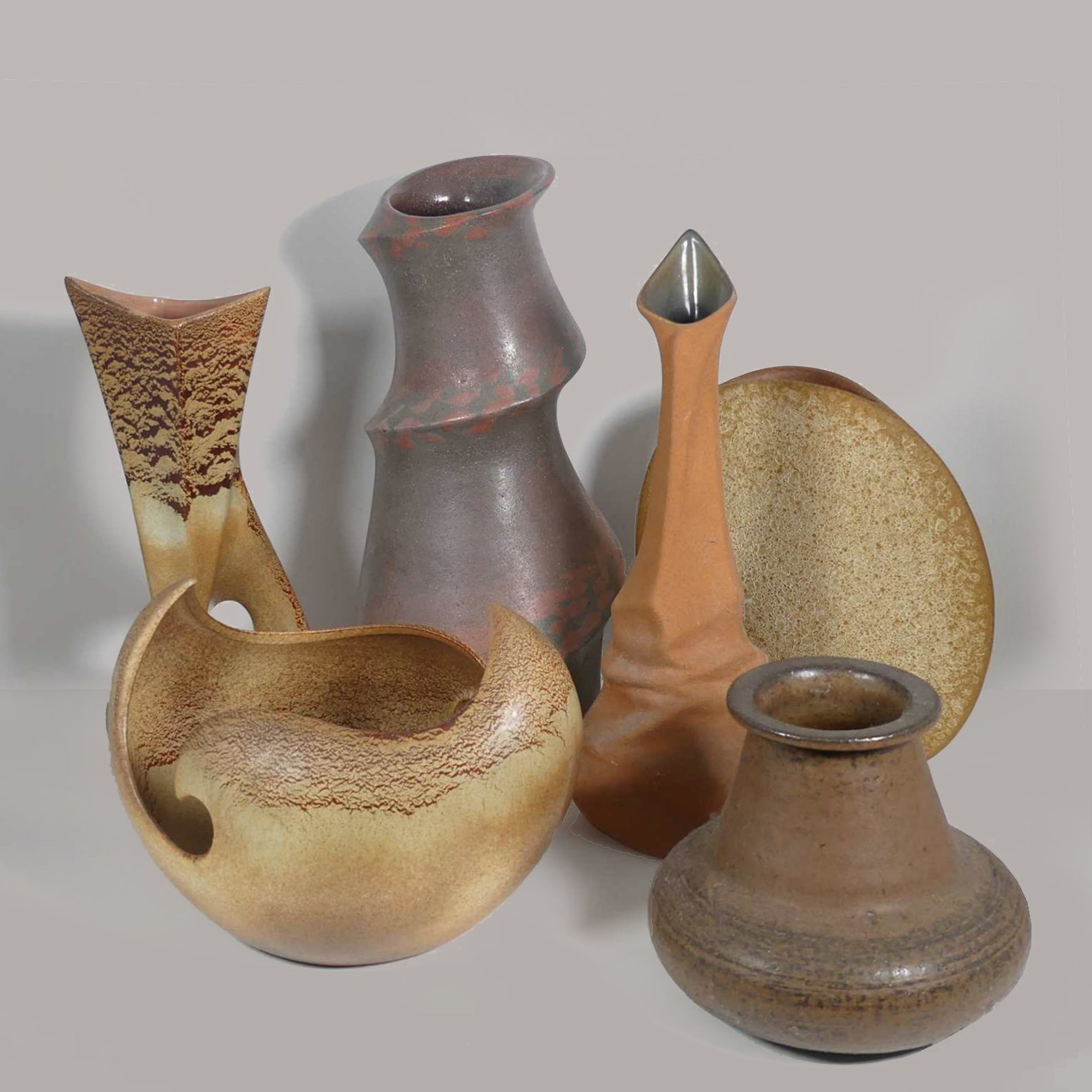 A collection of studio pottery vases_1_1.jpg
