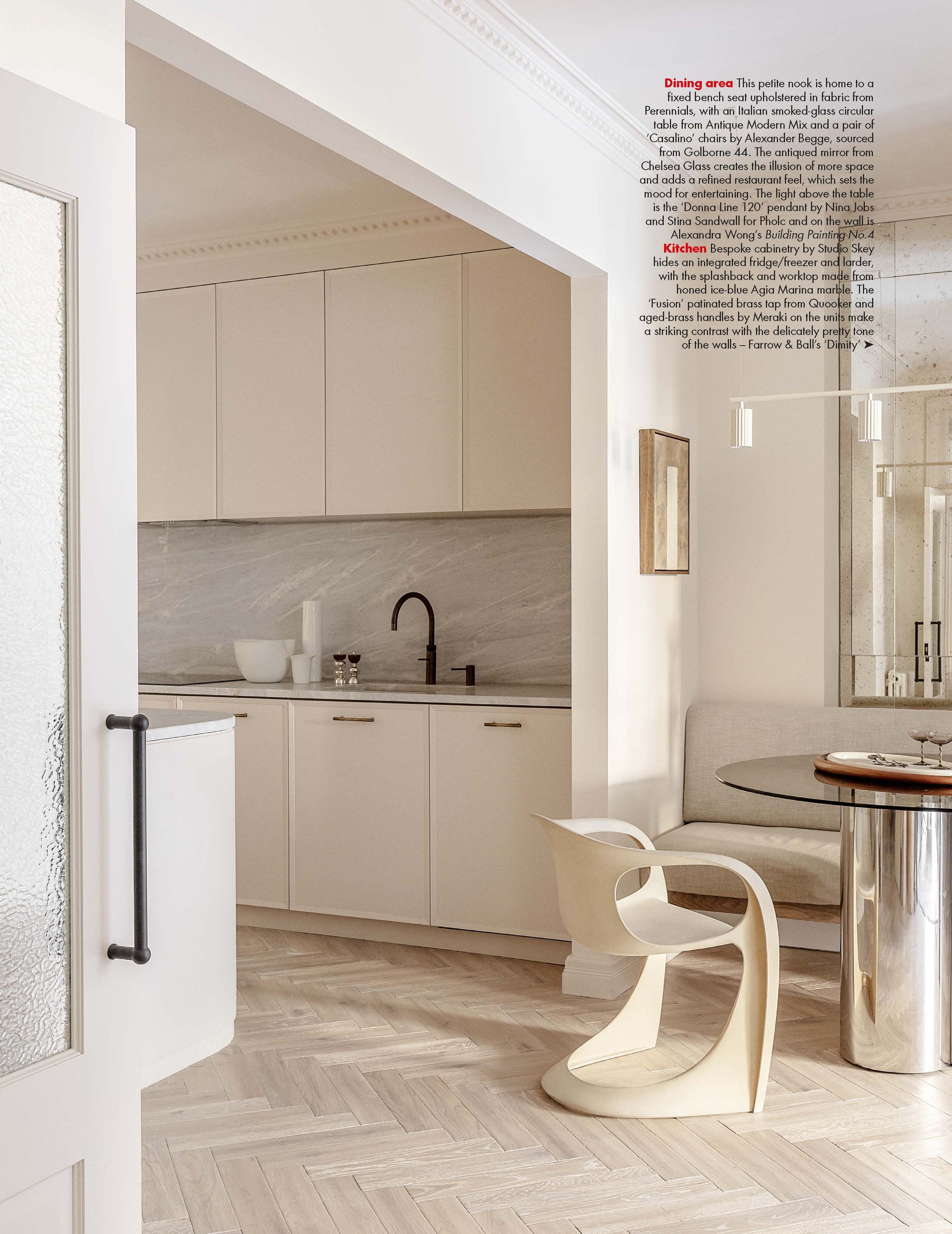Elle Decoration March 2024 I Design Studio Skey I Styling Paula May Evans I Photography Taran Wilkhu