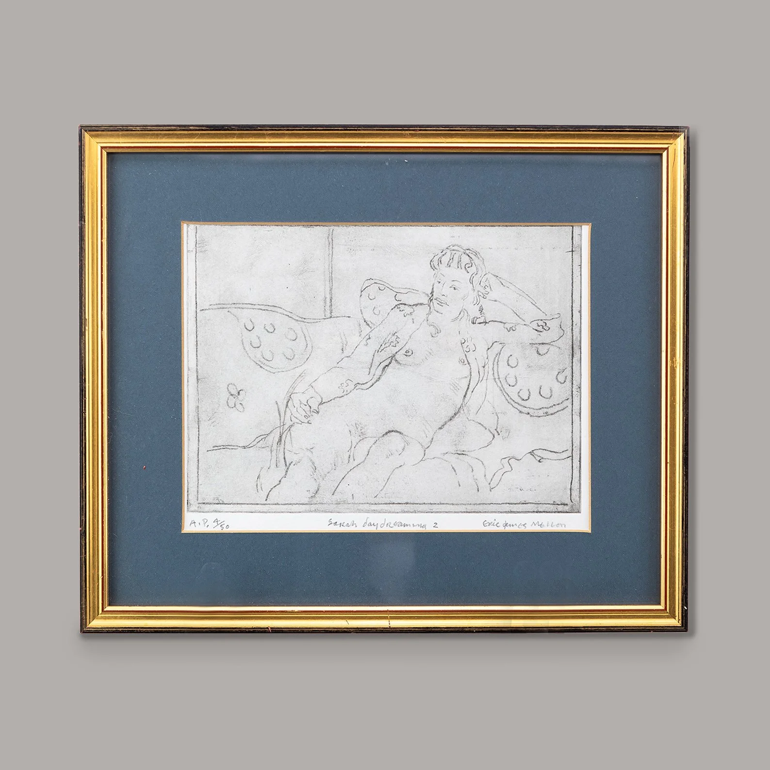 Limited Edition Lithograph 5 by Eric James Mellon (1925-2014)