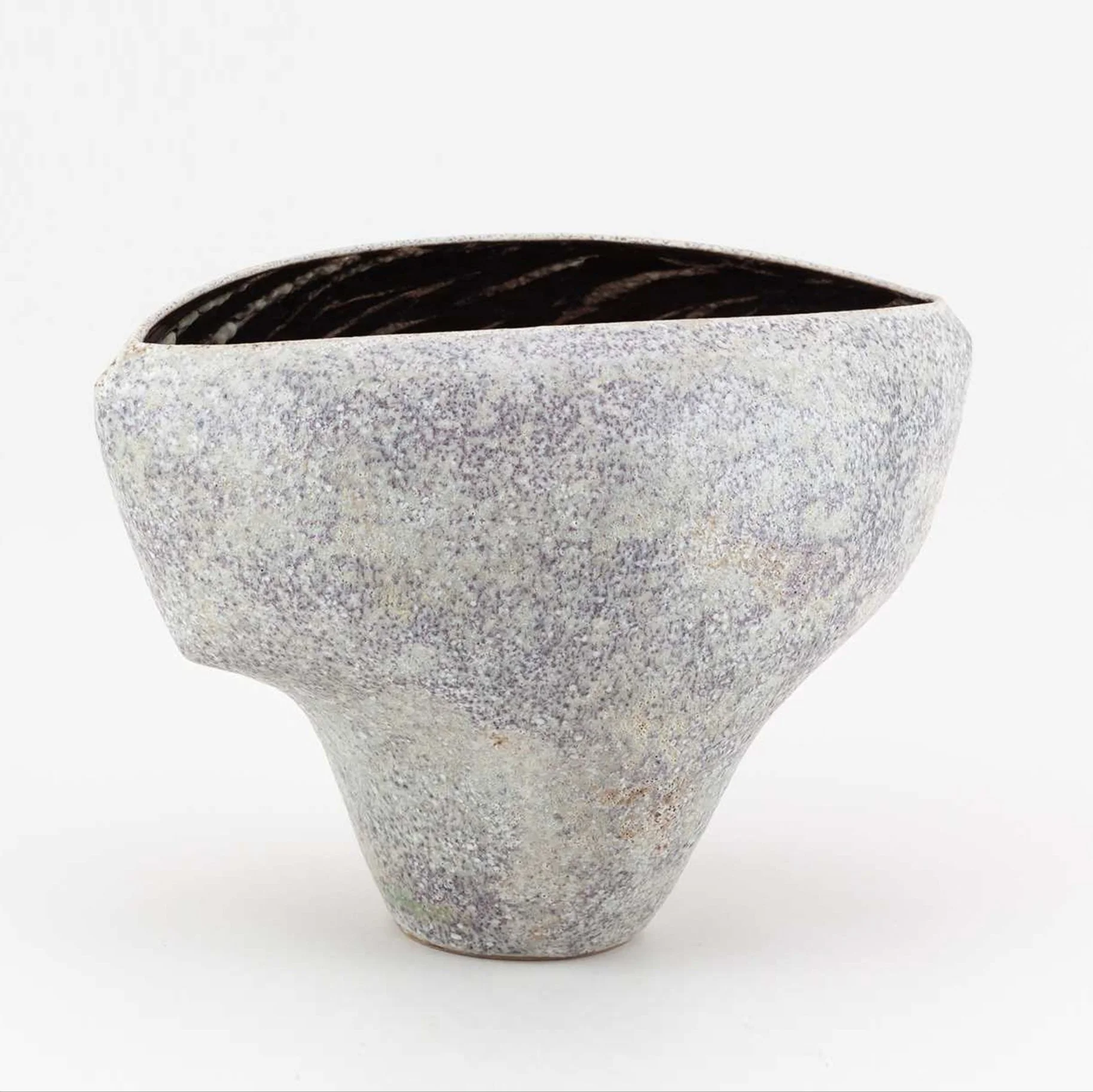 CHRIS CARTER (born 1945); a cloven stoneware bowl_1.jpg