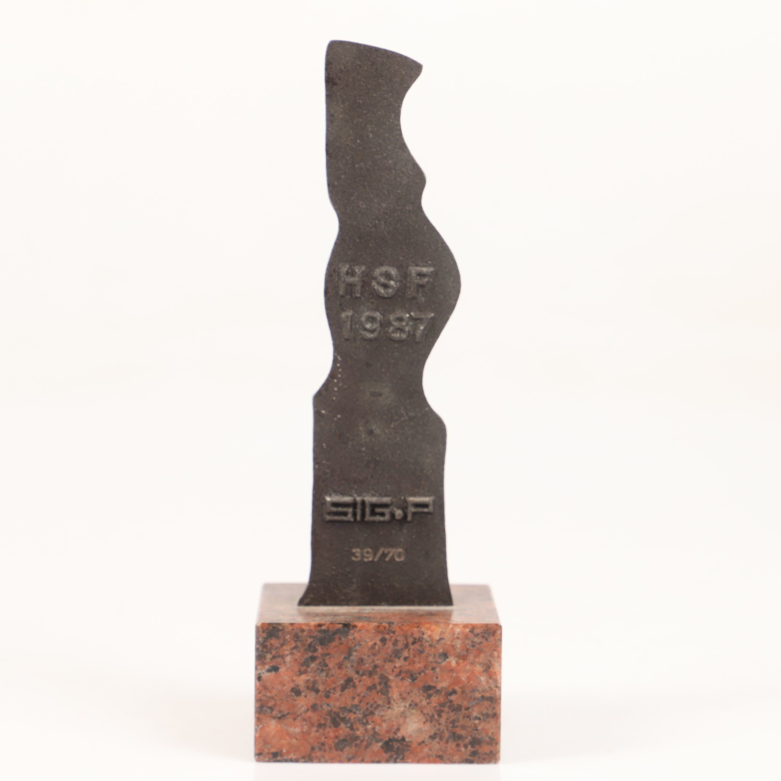 SIGURD PERSSON_Figure, iron on granite plinth_3.jpg