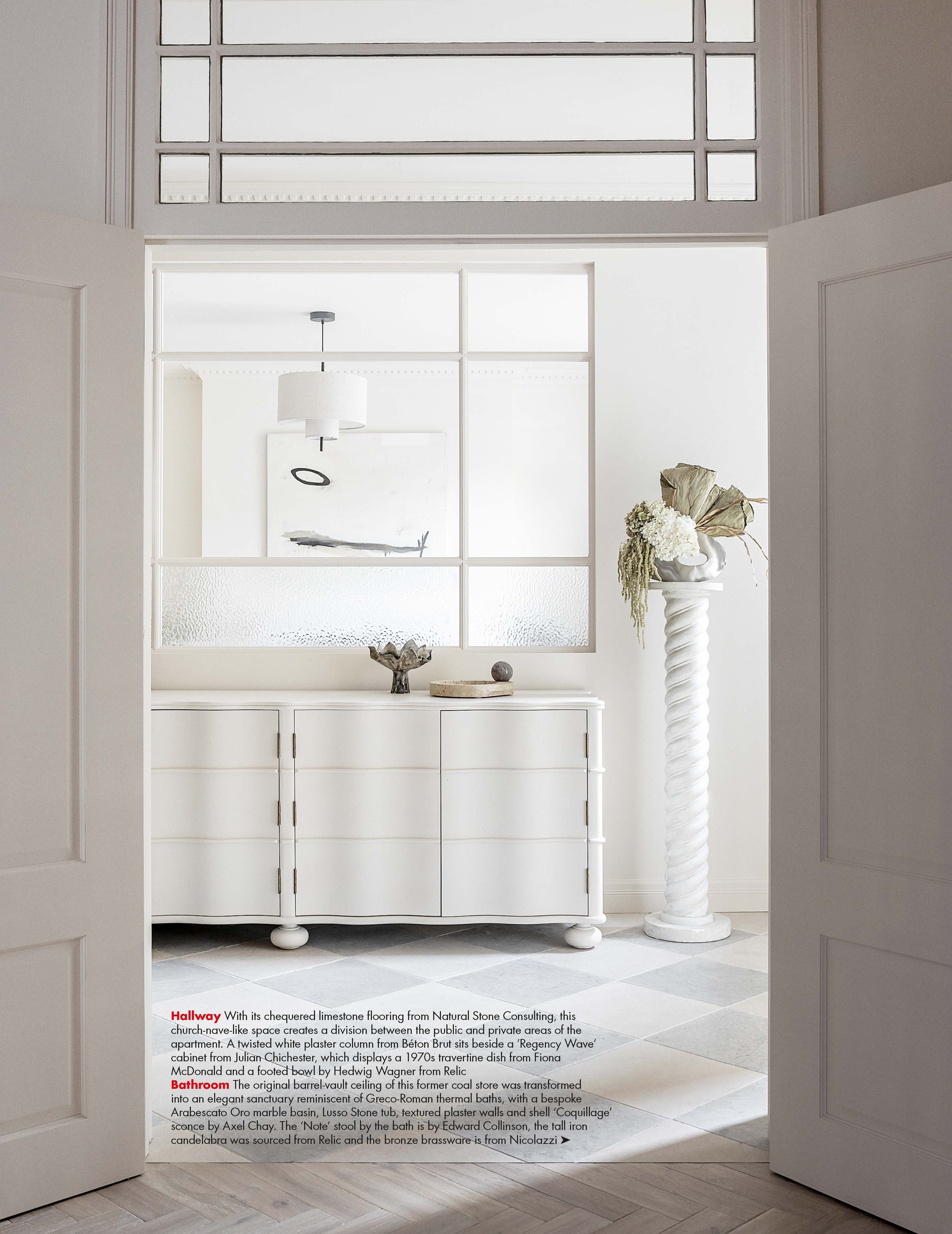 Elle Decoration March 2024 I Design Studio Skey I Styling Paula May Evans I Photography Taran Wilkhu