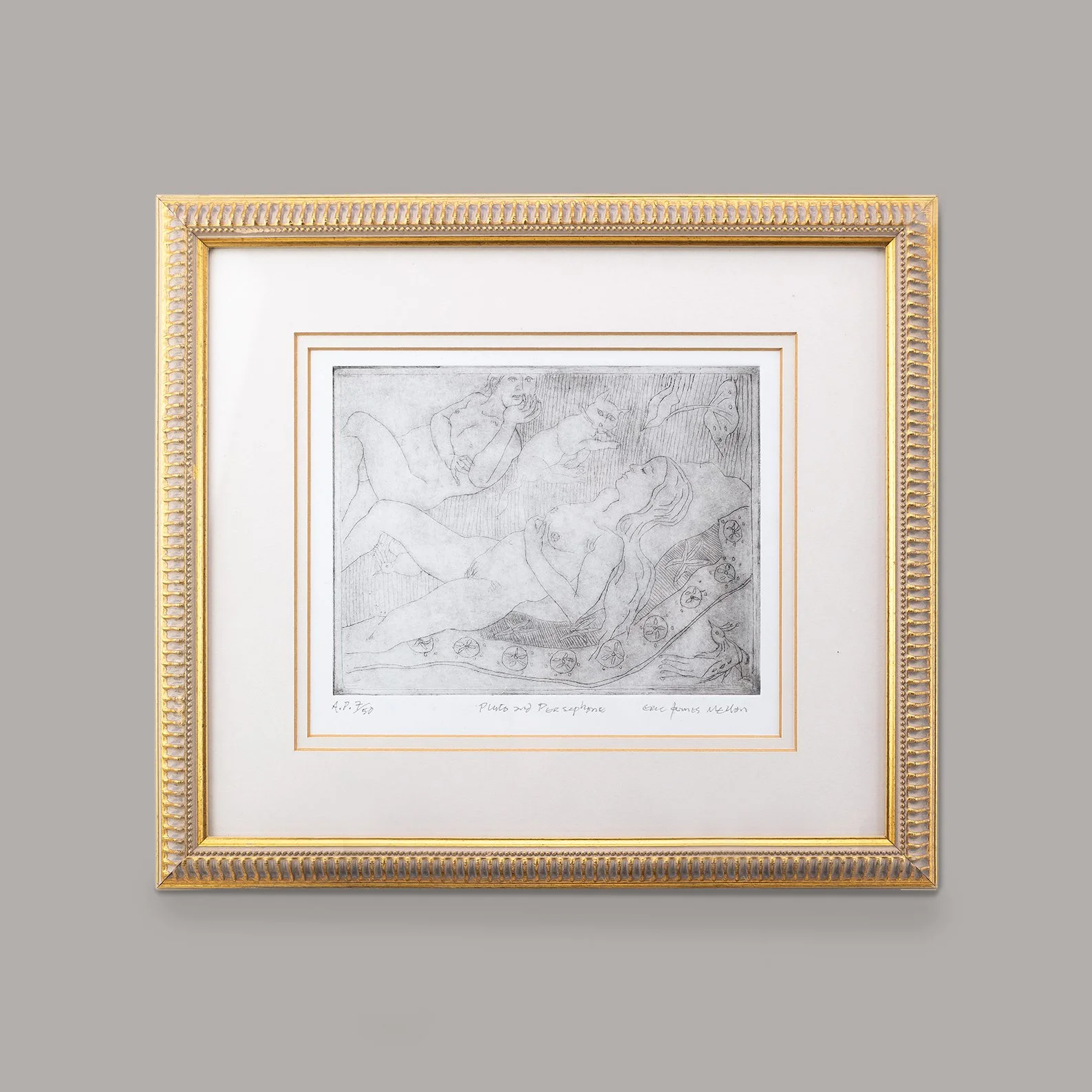 Limited Edition Lithograph 6 by Eric James Mellon (1925-2014)