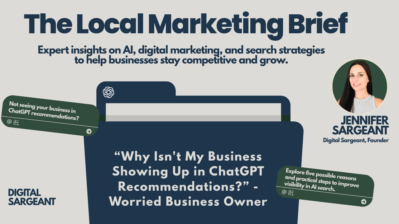 Why Isn't My Business Showing Up in ChatGPT Recommendations?