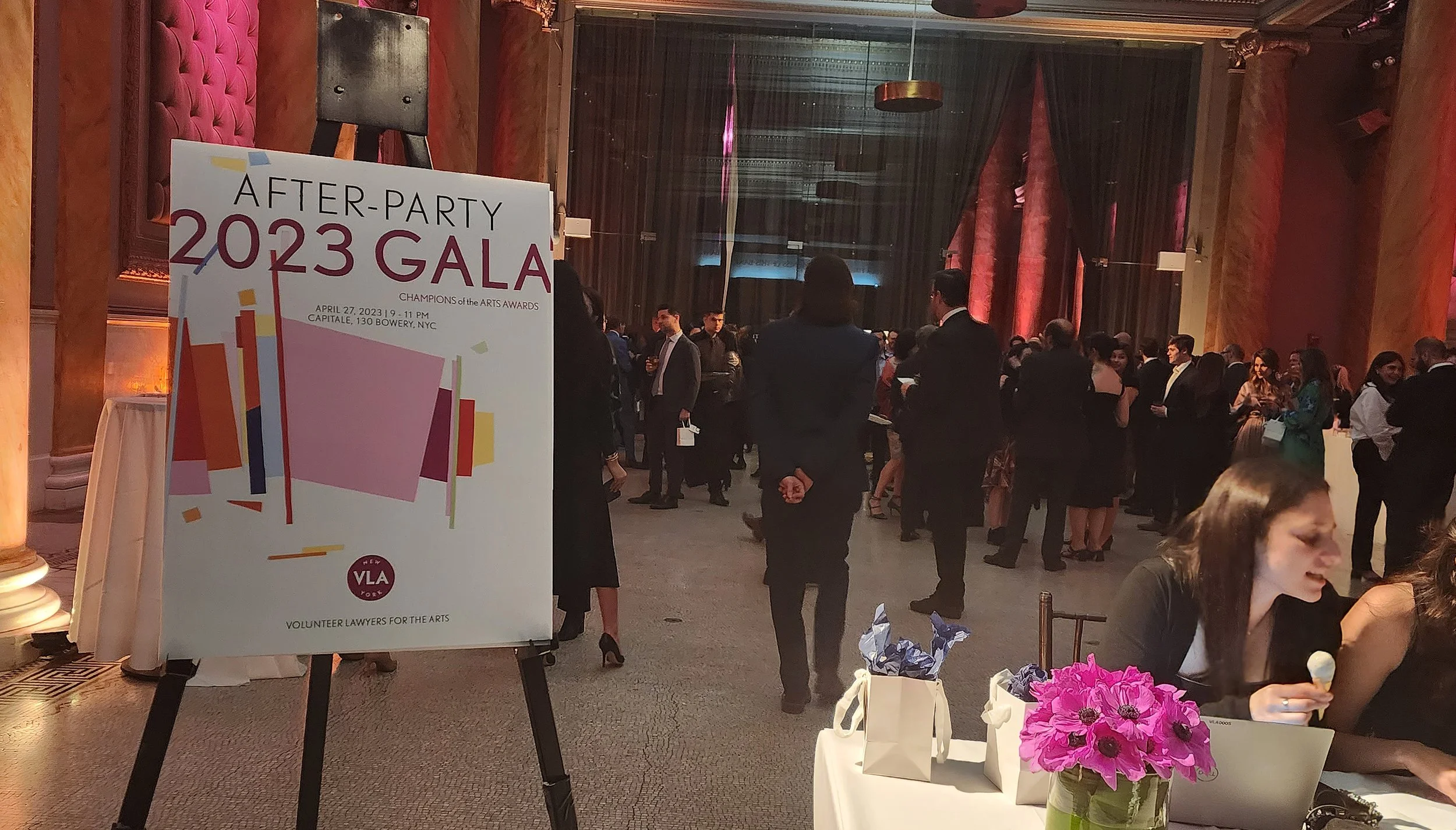 Volunteer Lawyers for the Arts (VLA), 2023 Gala 