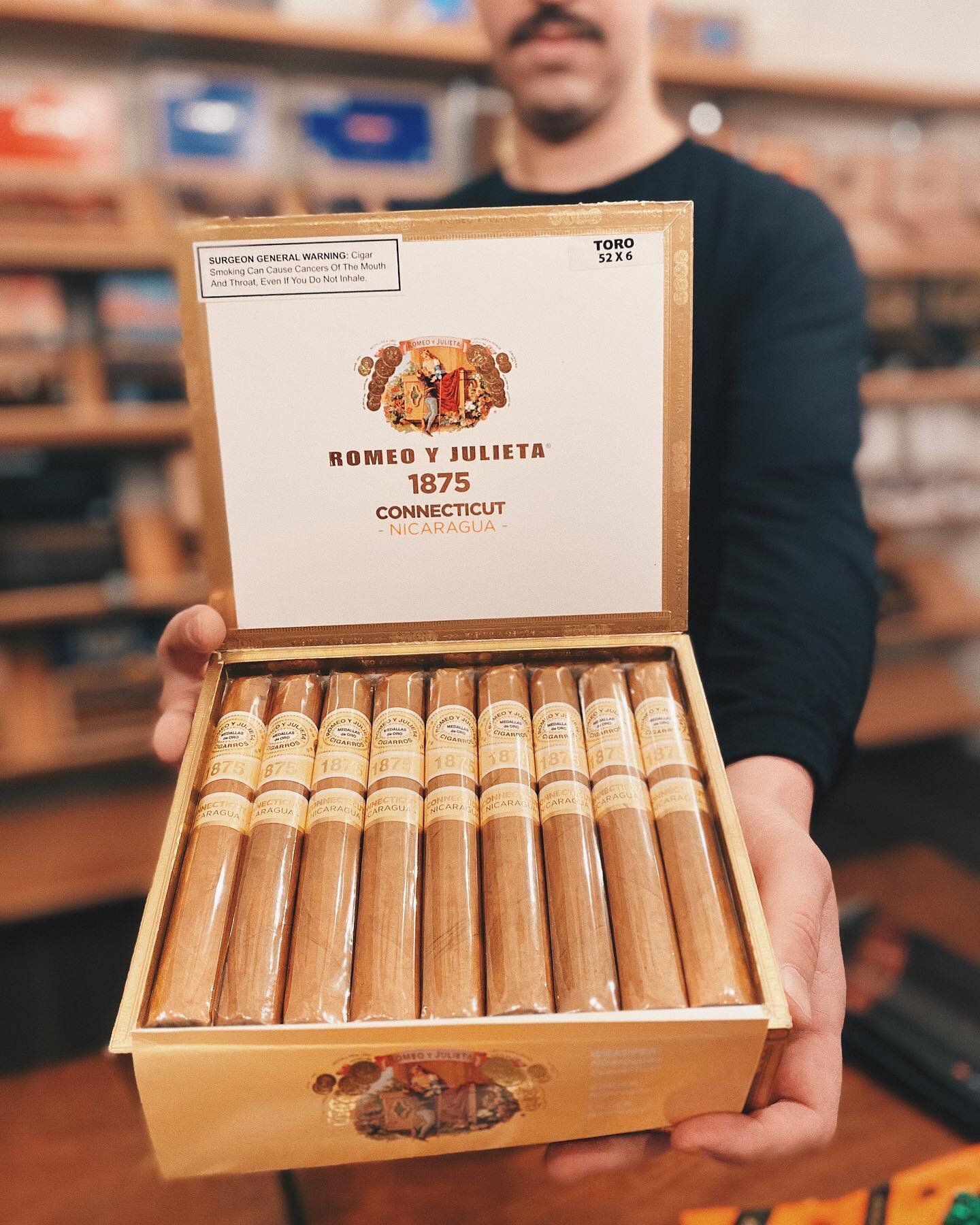 More inventory in today from Romeo y Julieta! Also, it&rsquo;s your last chance to stock up before Christmas, we are CLOSED 12/24 &amp; 12/25.
