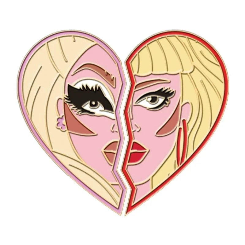 Trixie & Katya Pin Set