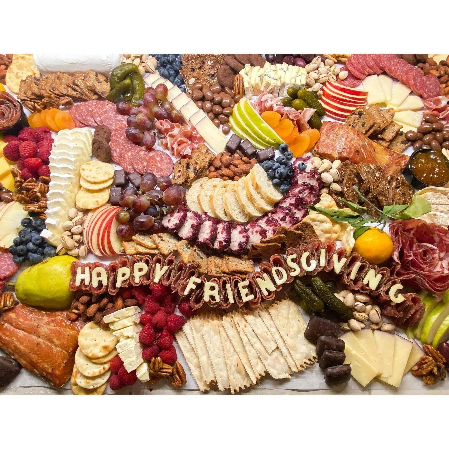 Lots of friends and lots of giving. 💕