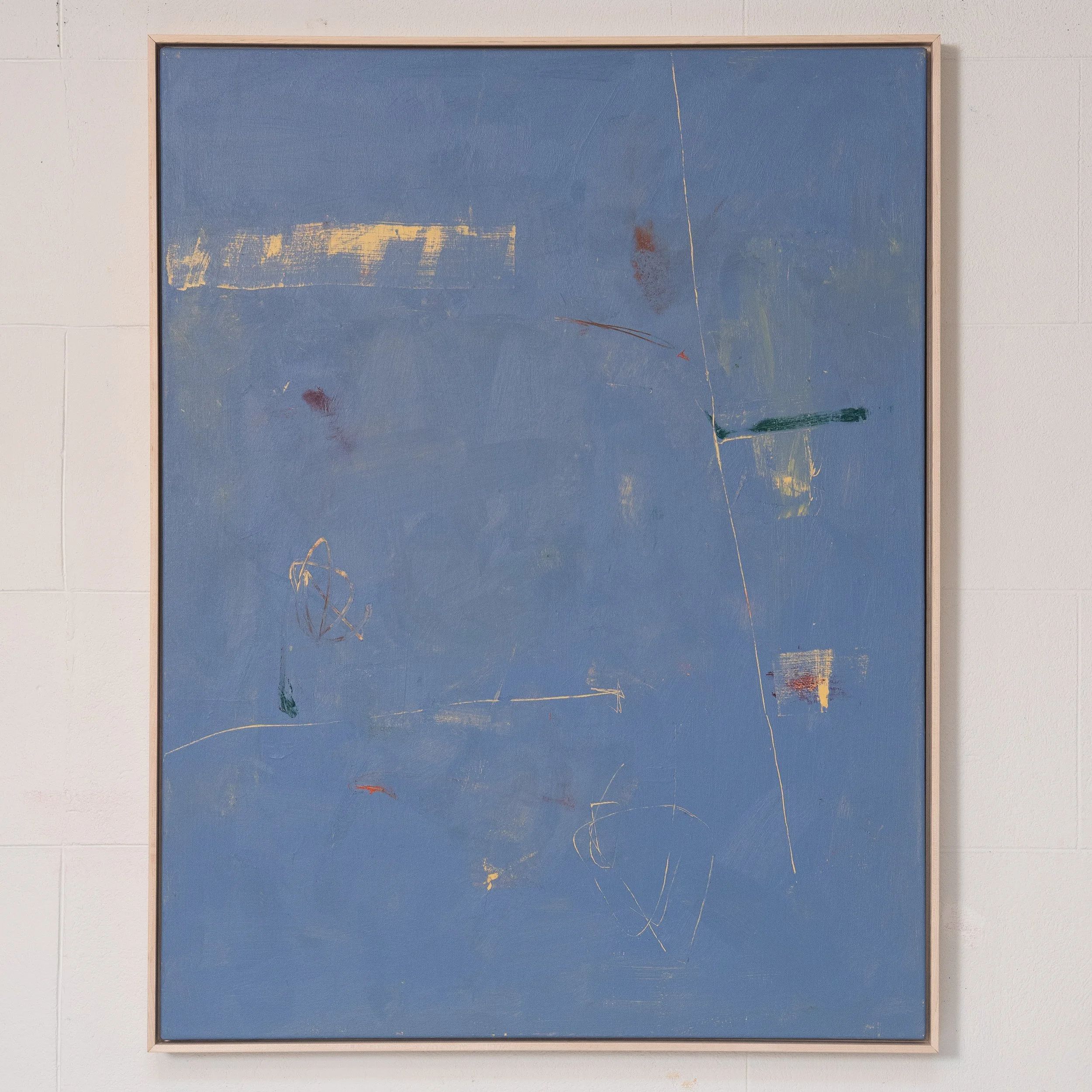 "'Sitting on the Remote" - 34" x 44" - SOLD