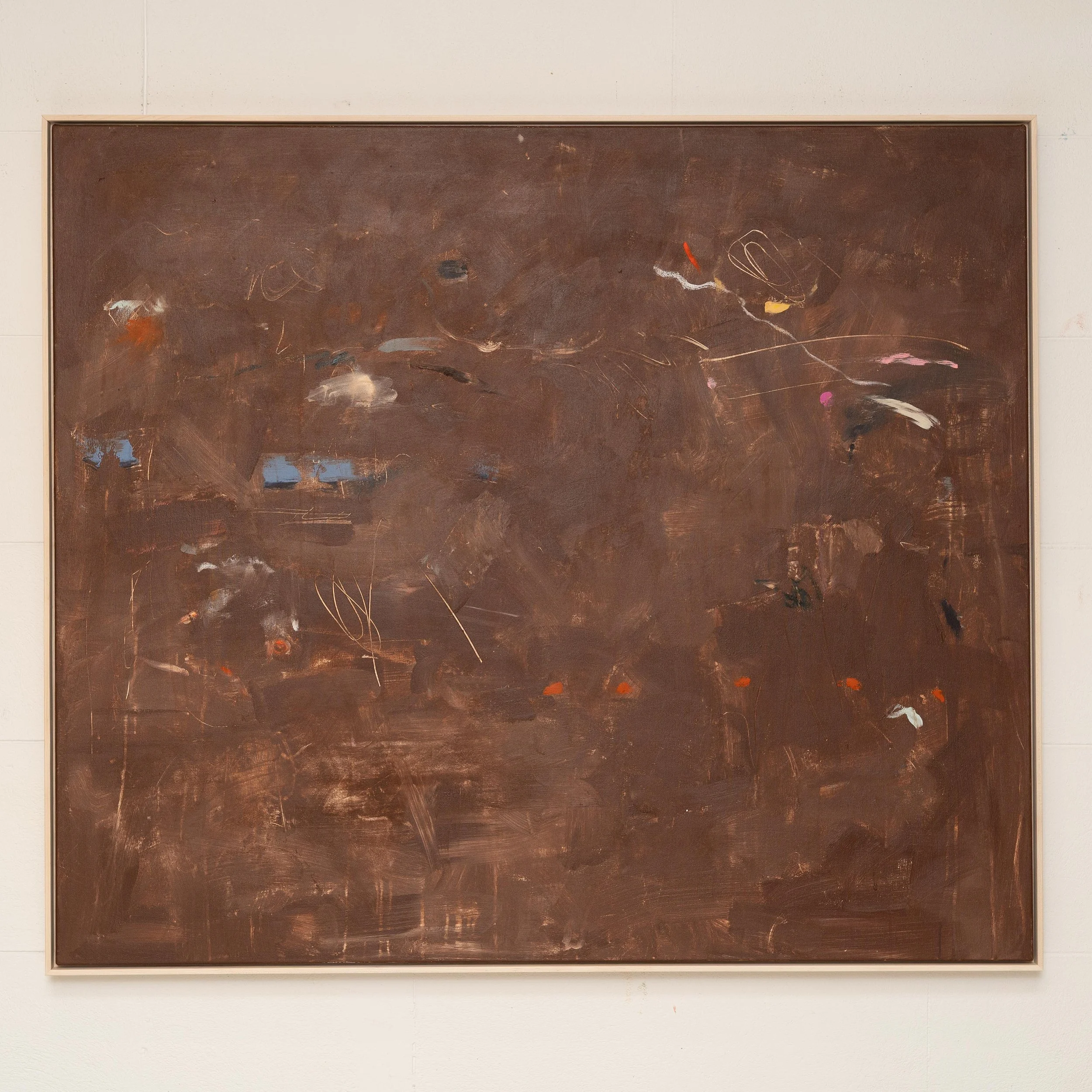 "Rock Skipping Contest " - 48" x 56" - SOLD