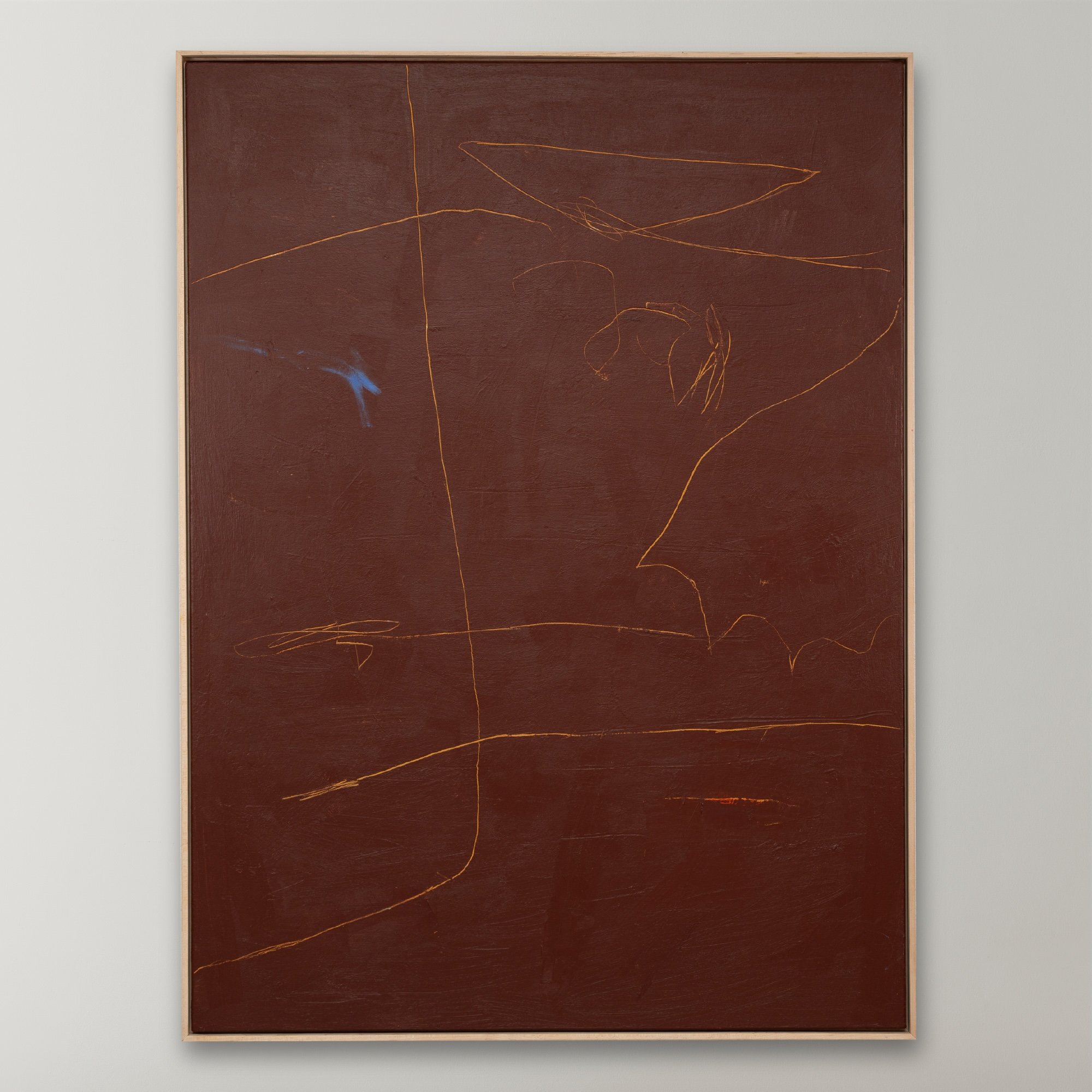 On Hold With The Pyschic - 40" x 54" - SOLD