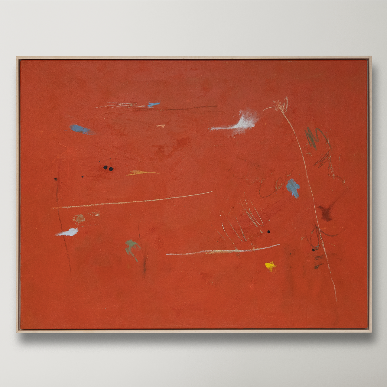 "In Italy, Under an Umbrella" - 34" x 44"- $1875