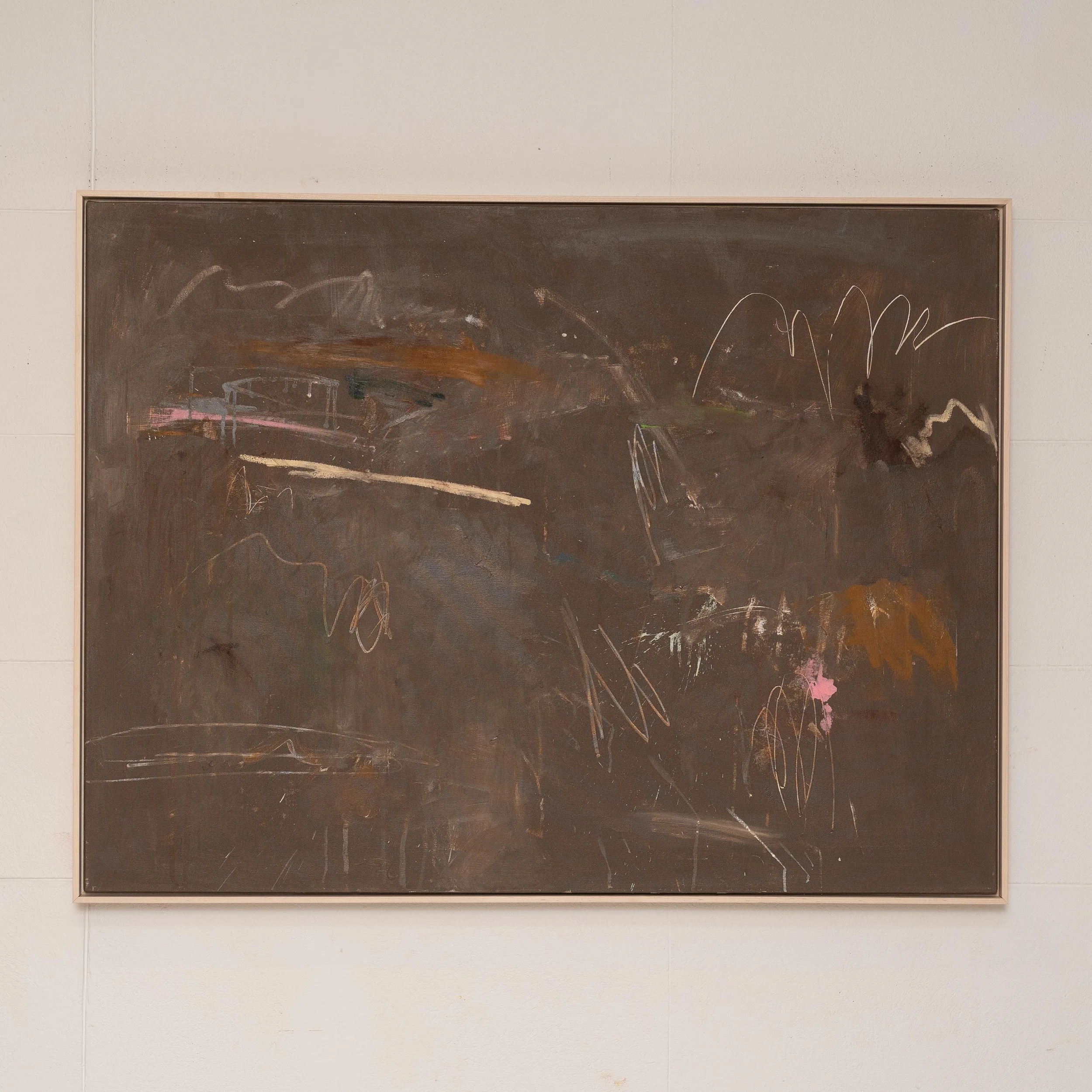 "Darts on the Board" - 36" x 48" -SOLD